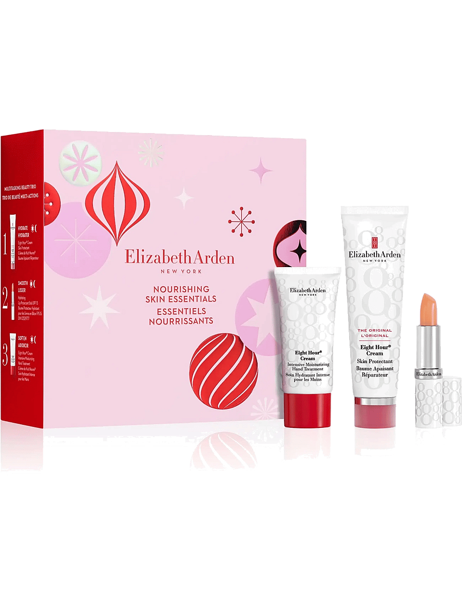 Elizabeth Arden - Eight Hour Cream Skin protectant 50ml/hand 30ml/lip 3,7gr 1 stk - gåvoset - clear - 0