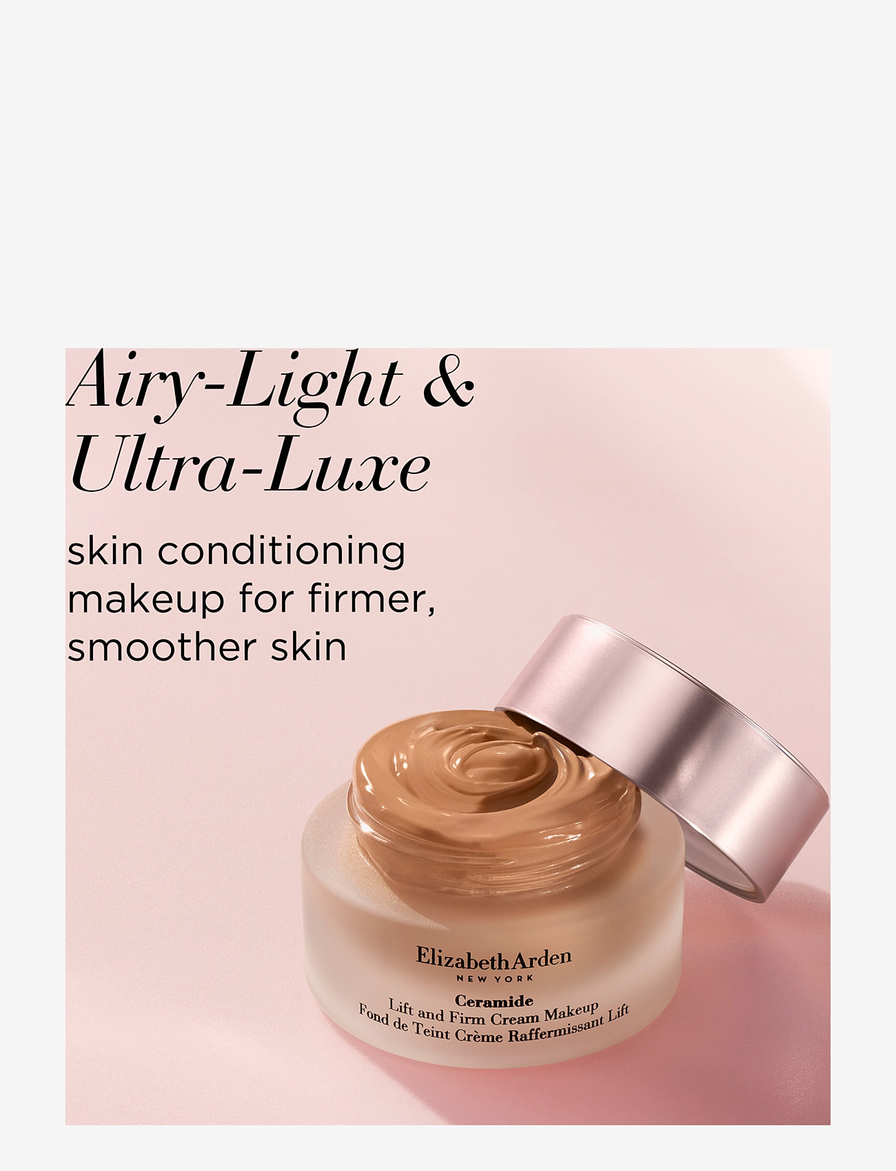 Elizabeth Arden - Elizabeth Arden Ceramide L&F Foundation 240n - smink - clear - 1