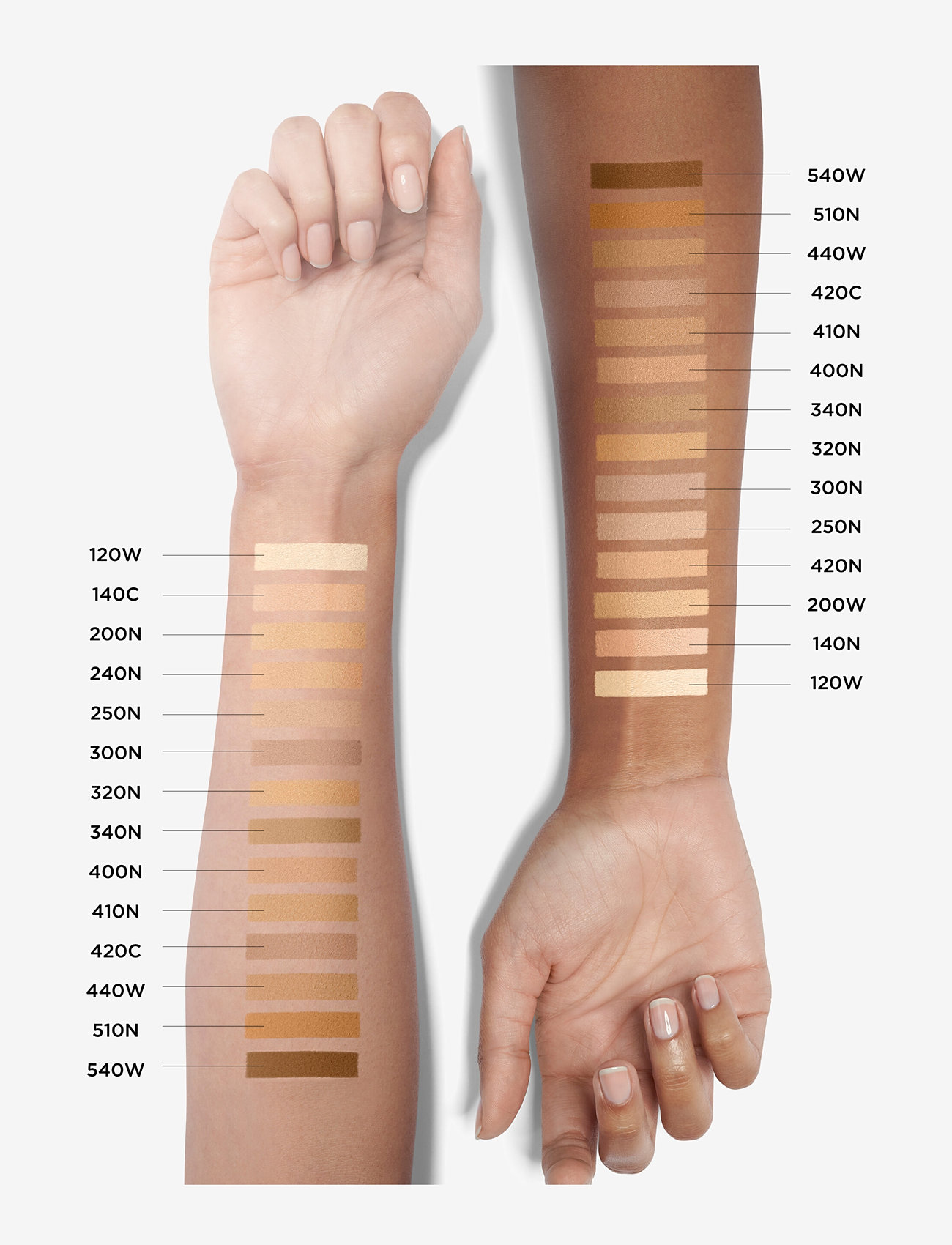 Elizabeth Arden - Elizabeth Arden Ceramide L&F Foundation 240n - smink - clear - 5