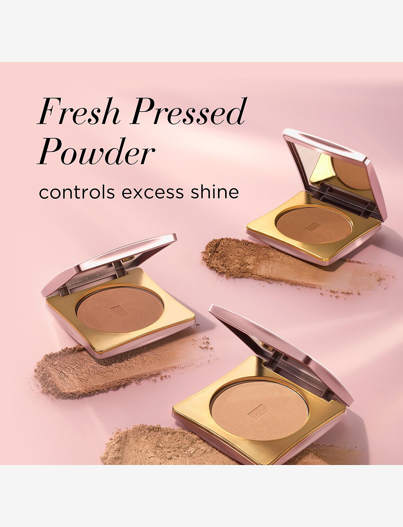 Elizabeth Arden - Elizabeth Arden FF Skincaring Pressed Powder Deep - smink - deep - 1