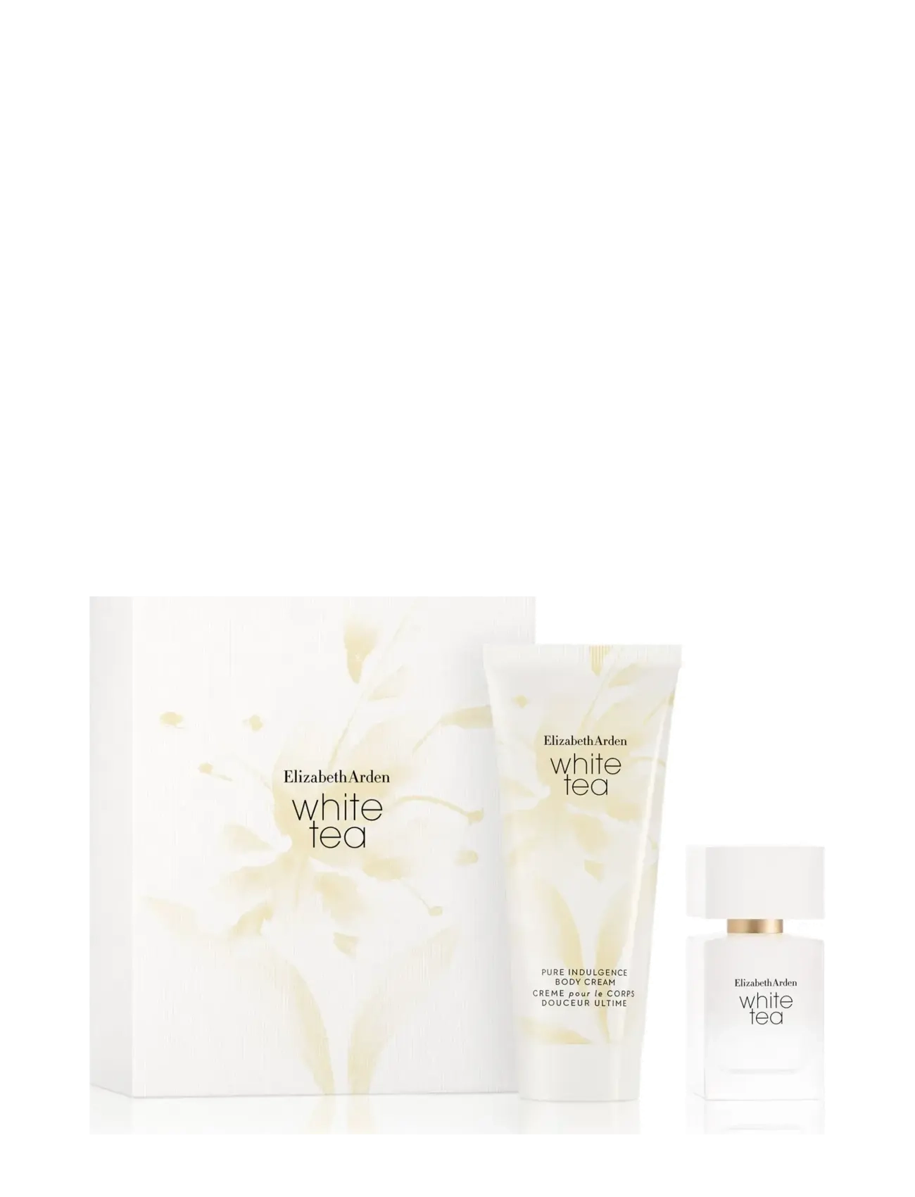 Elizabeth Arden White Tea edt 30 ml/wt pure indulgence body cream 100ml 130.00 ML - Gift sets - CLEAR / undefined