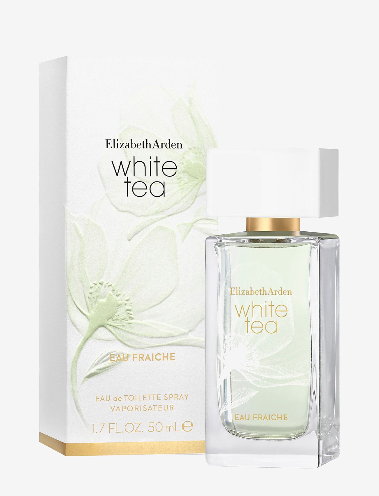 Elizabeth Arden - Elizabeth Arden White Tea Eau Fraiche Eau de toilette 50 ML - rejsestørrelser & kits  - clear - 1