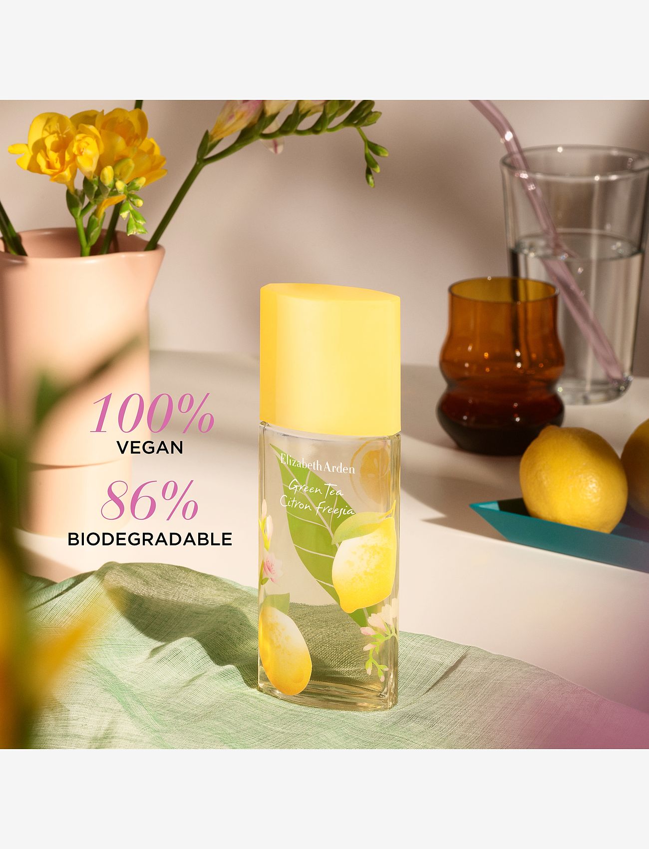 Elizabeth Arden - Elizabeth Arden Green Tea Citron Freesia Eau de toilette 50 ML - bliv klar til date night - clear - 5