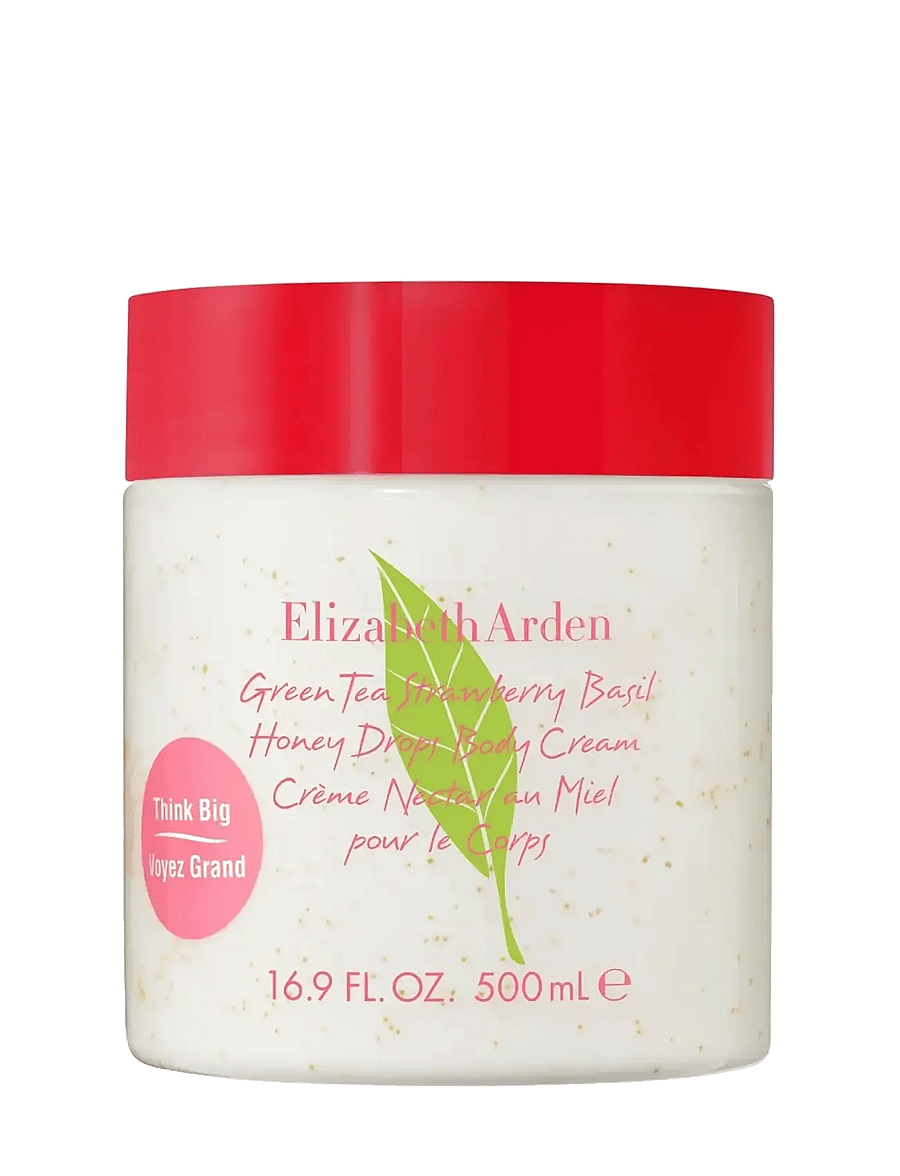 Elizabeth Arden - Green Tea Strawberry Basil Honey drops body cream 500 ml - lotion & cream - clear - 1