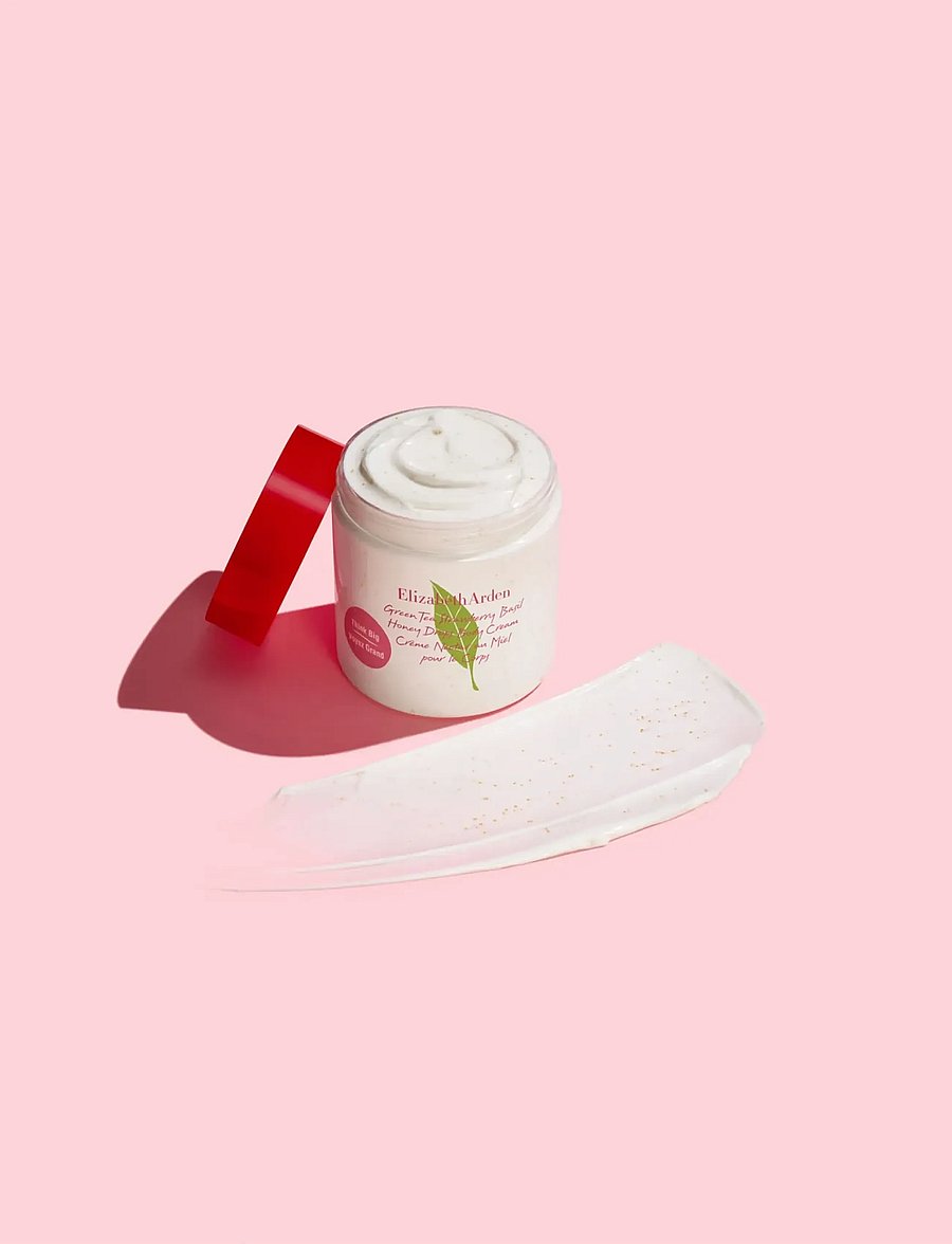 Elizabeth Arden - Green Tea Strawberry Basil Honey drops body cream 500 ml - lotion & cream - clear - 0