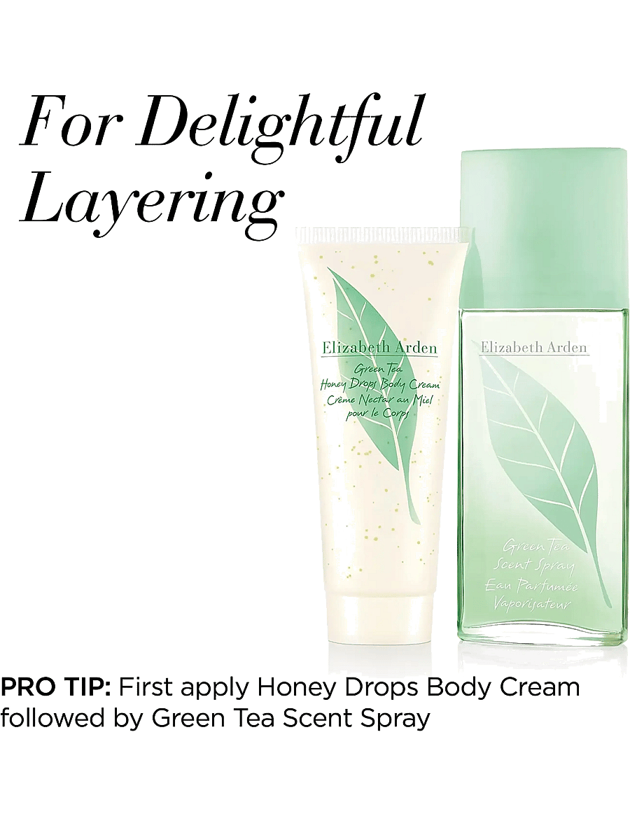 Elizabeth Arden - Green Tea Gt scent spray 100ml/gt honey drops body cream 100ml 200 ml - lotion & creme - clear - 4
