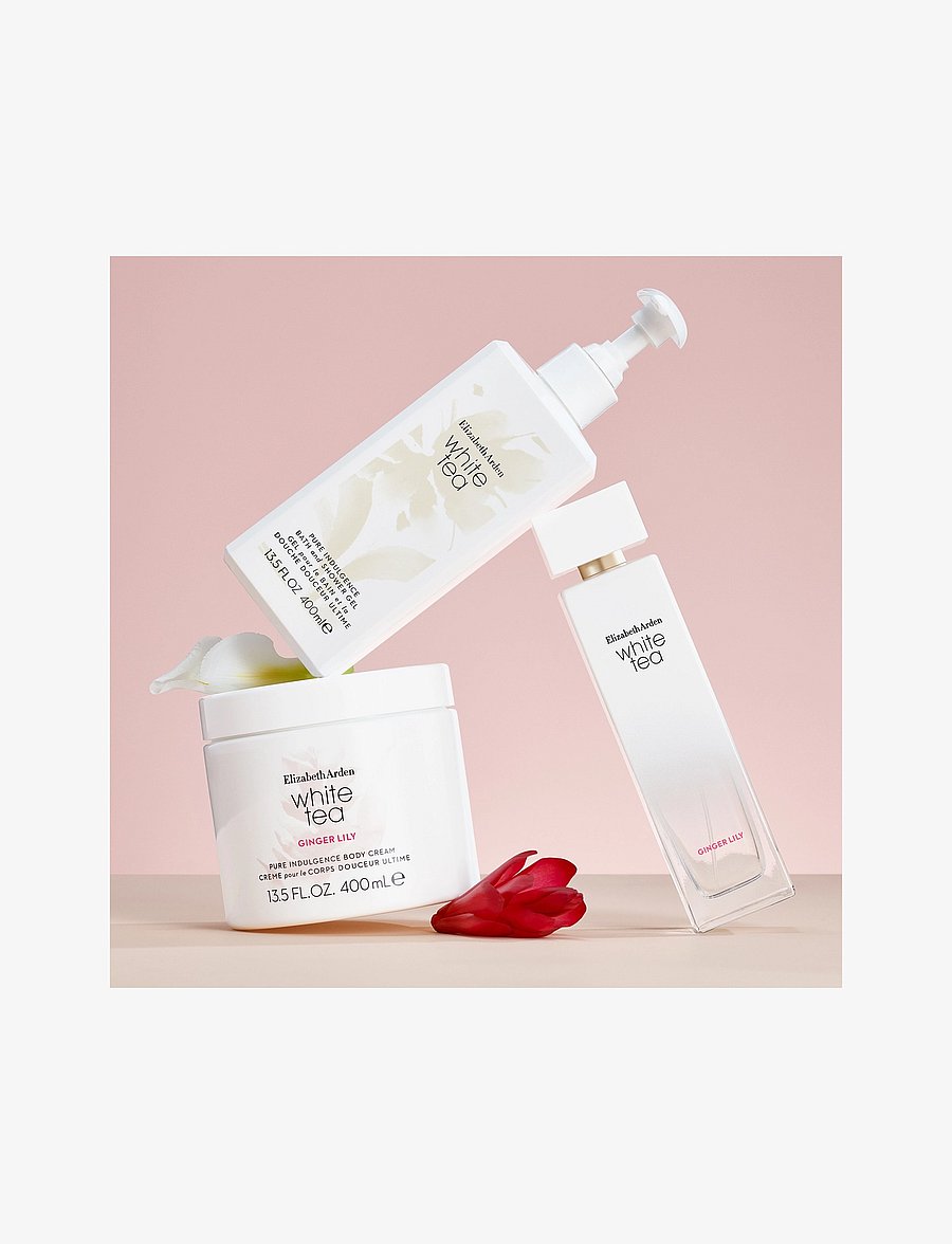 Elizabeth Arden - WHITE TEA SHOWER GEL - shower gel & bruseolier - clear - 2