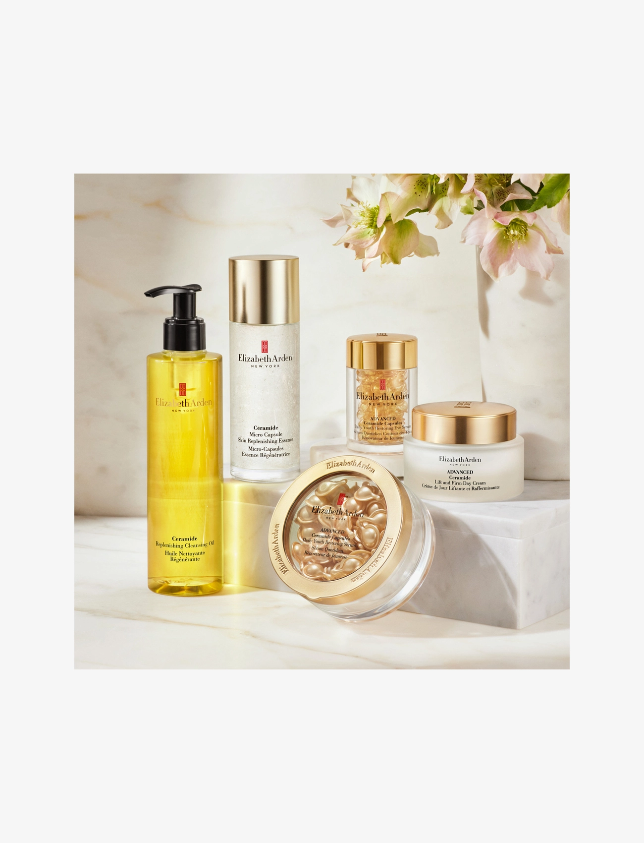 Elizabeth Arden - CERAMIDE REPLENISHING CLEANSING OIL - renseolier - clear - 2