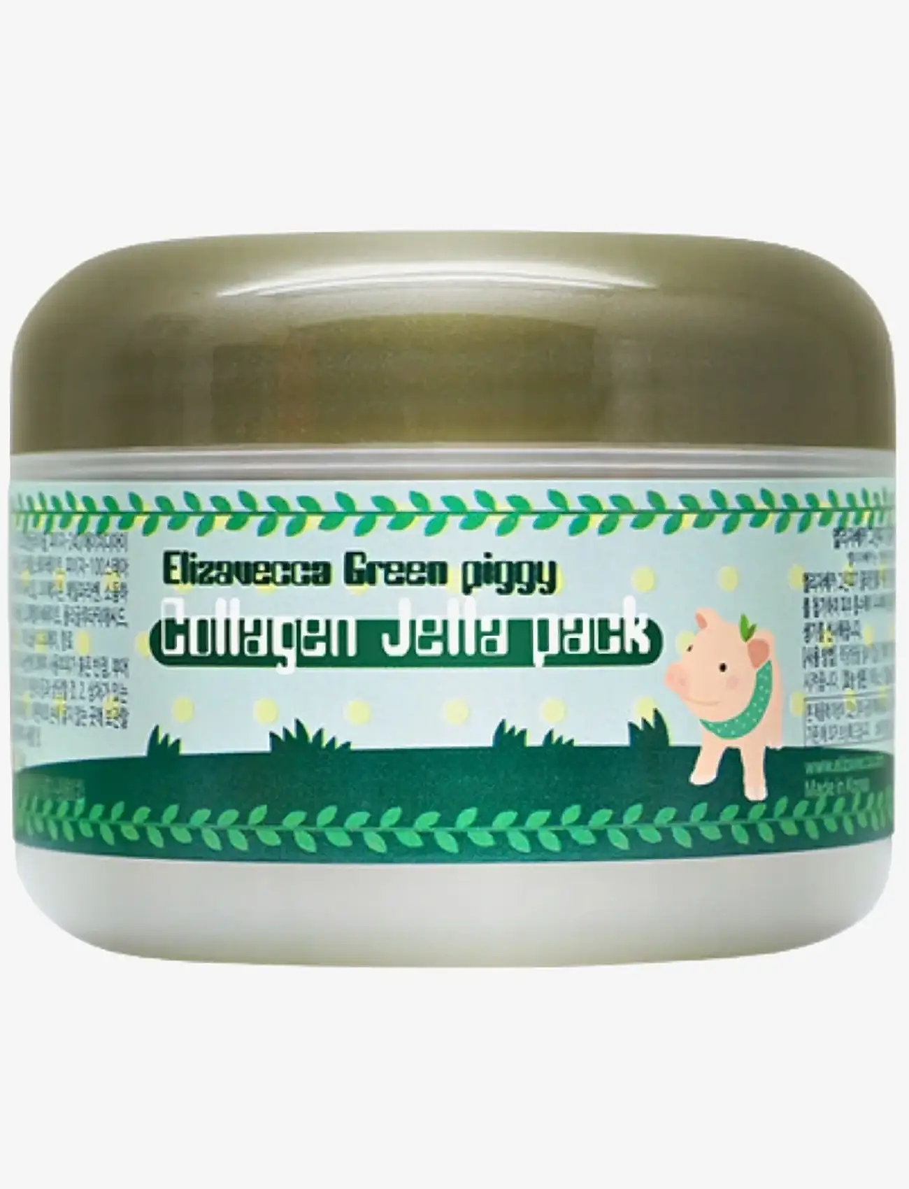 Elizavecca - Elizavecca - Green Piggy Collagen Jella Pack - ansigtsmasker - clear - 0