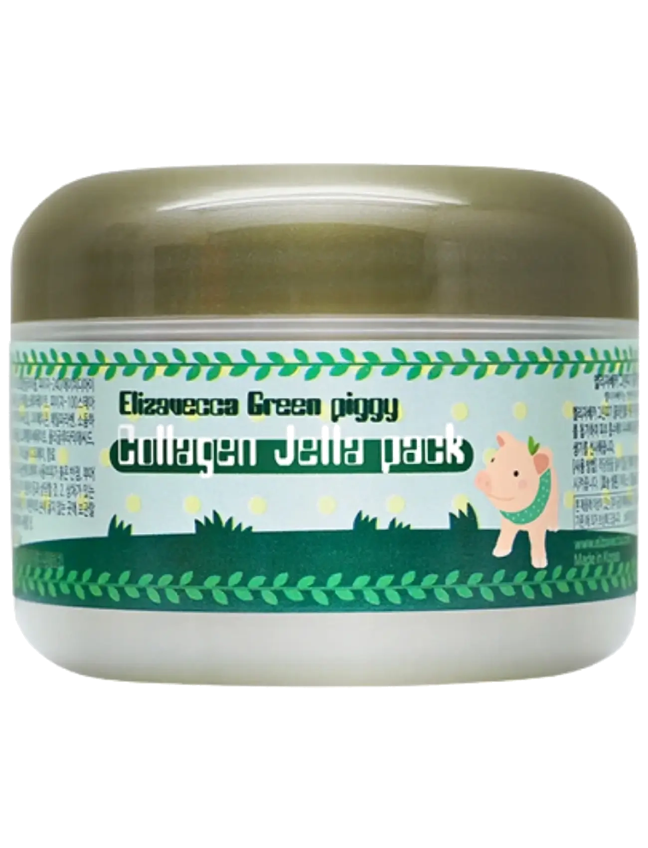 Elizavecca Elizavecca - Green Piggy Collagen Jella Pack - Ansigtsmasker - CLEAR / undefined
