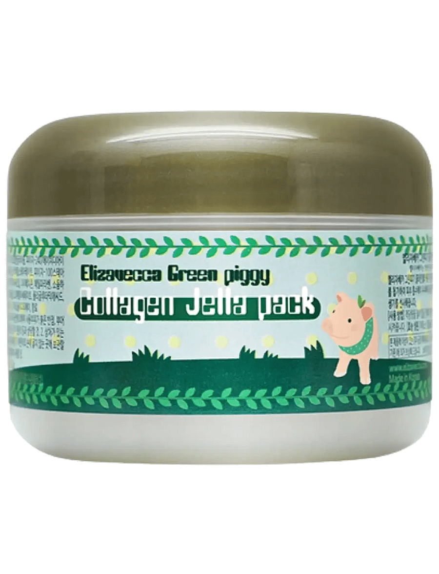 Elizavecca - Elizavecca - Green Piggy Collagen Jella Pack - maskid - clear - 0