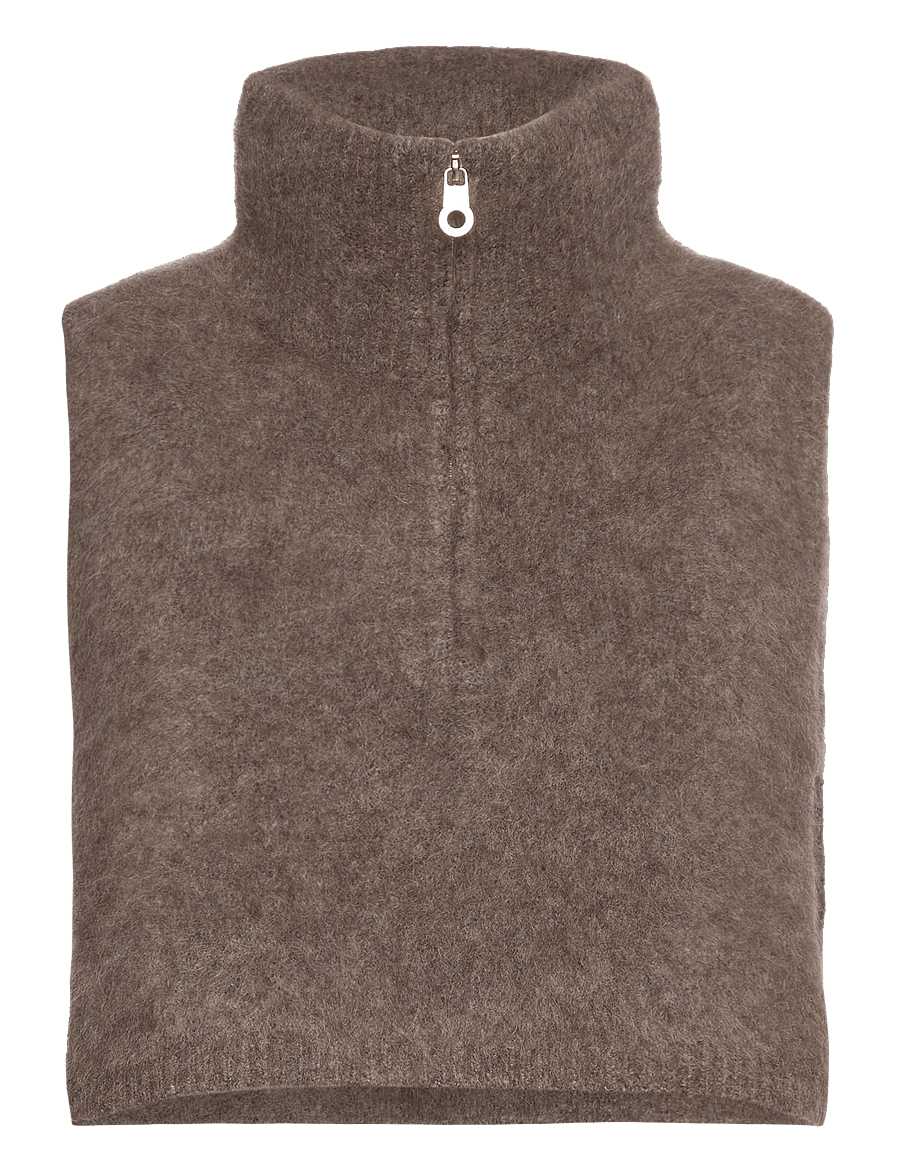 ella&il - Belinda Chunky High Neck - halswärmer - brown - 0