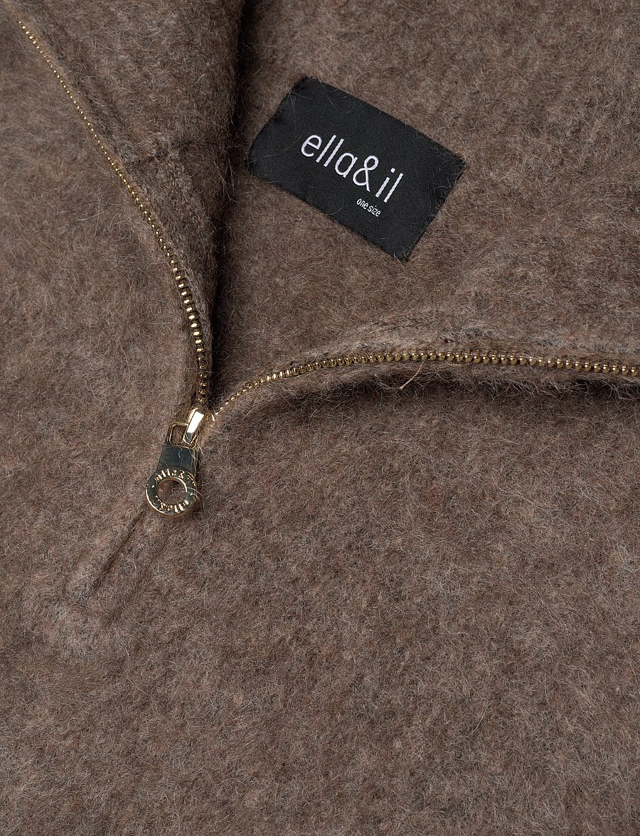 ella&il - Belinda Chunky High Neck - halswärmer - brown - 2