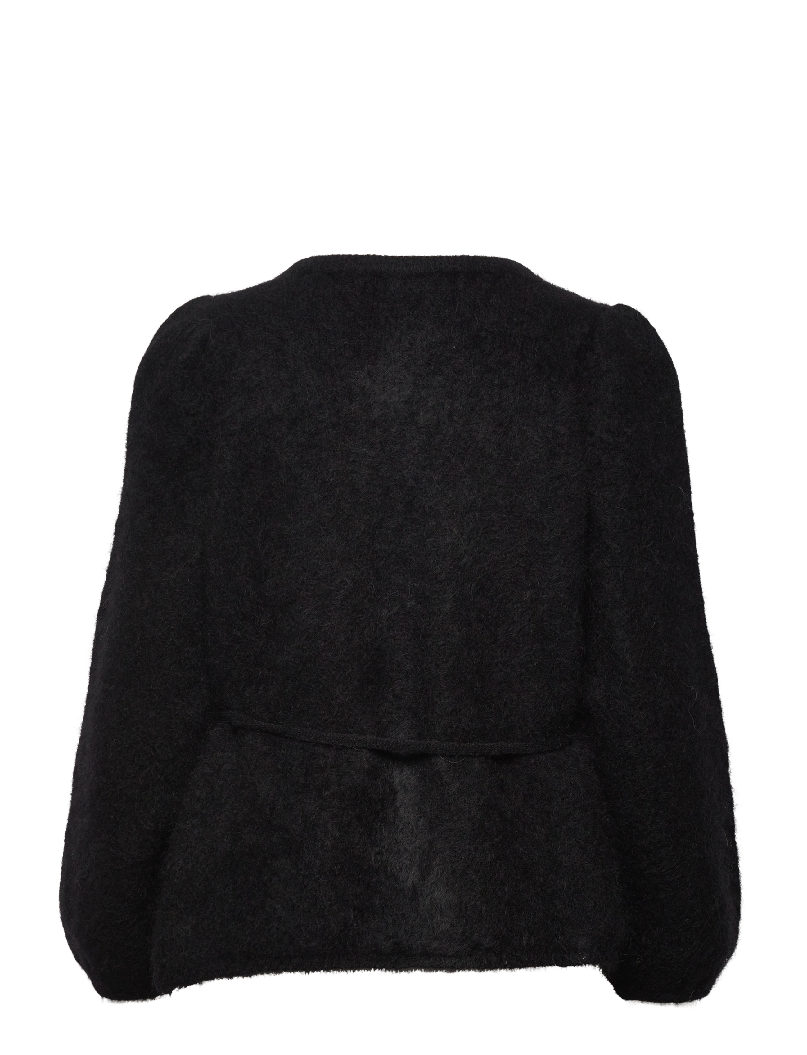 ella&il - Fredrikke Chunky Cardigan - strickjacken - black - 1