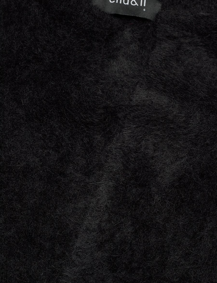 ella&il - Fredrikke Chunky Cardigan - strickjacken - black - 2