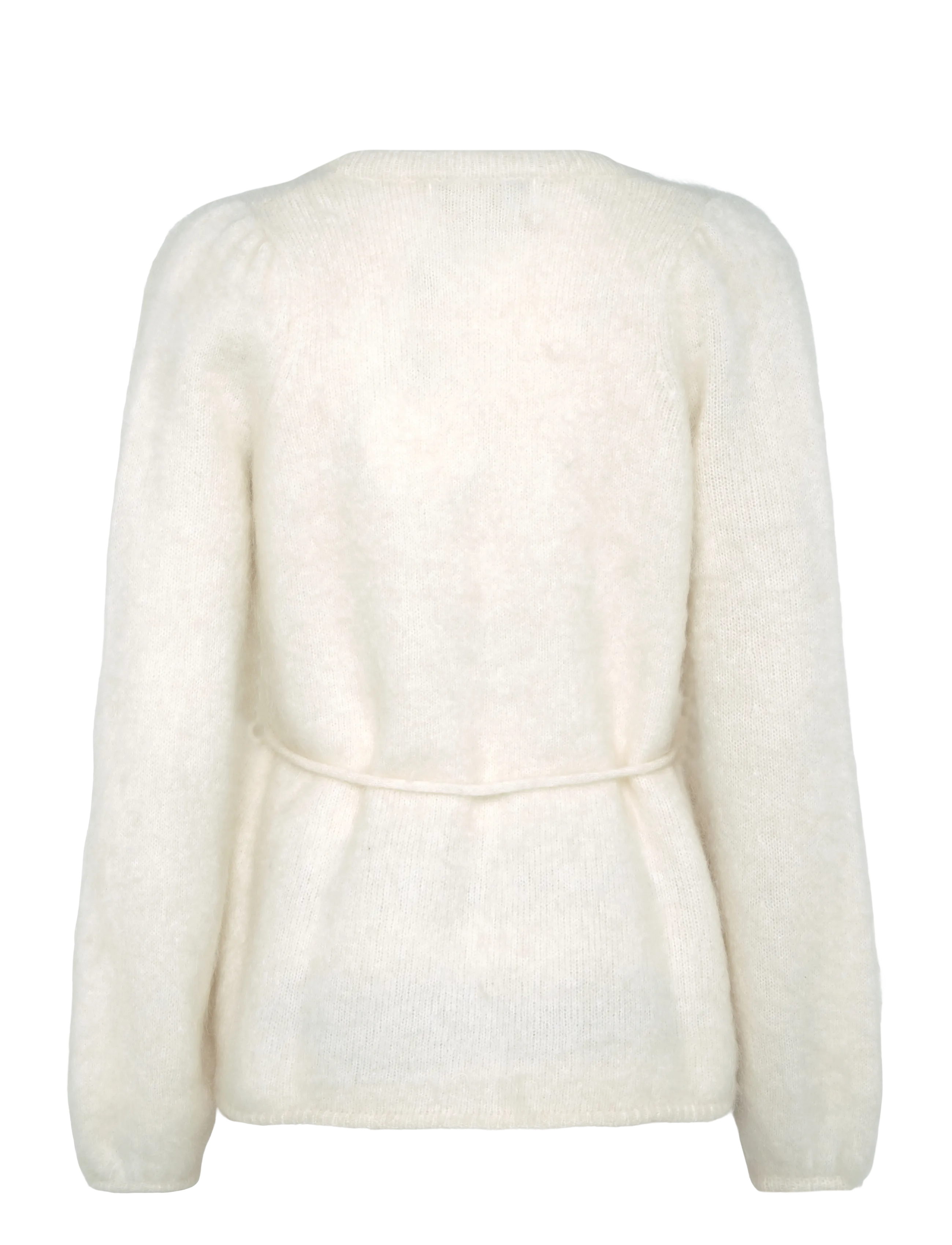 ella&il - Fredrikke Chunky Cardigan - koftor - bright white - 1