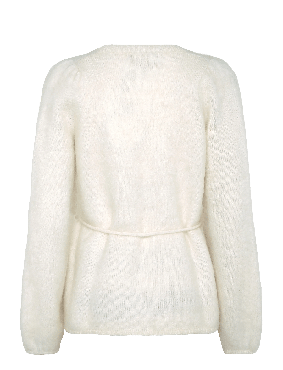 ella&il - Fredrikke Chunky Cardigan - koftor - bright white - 1