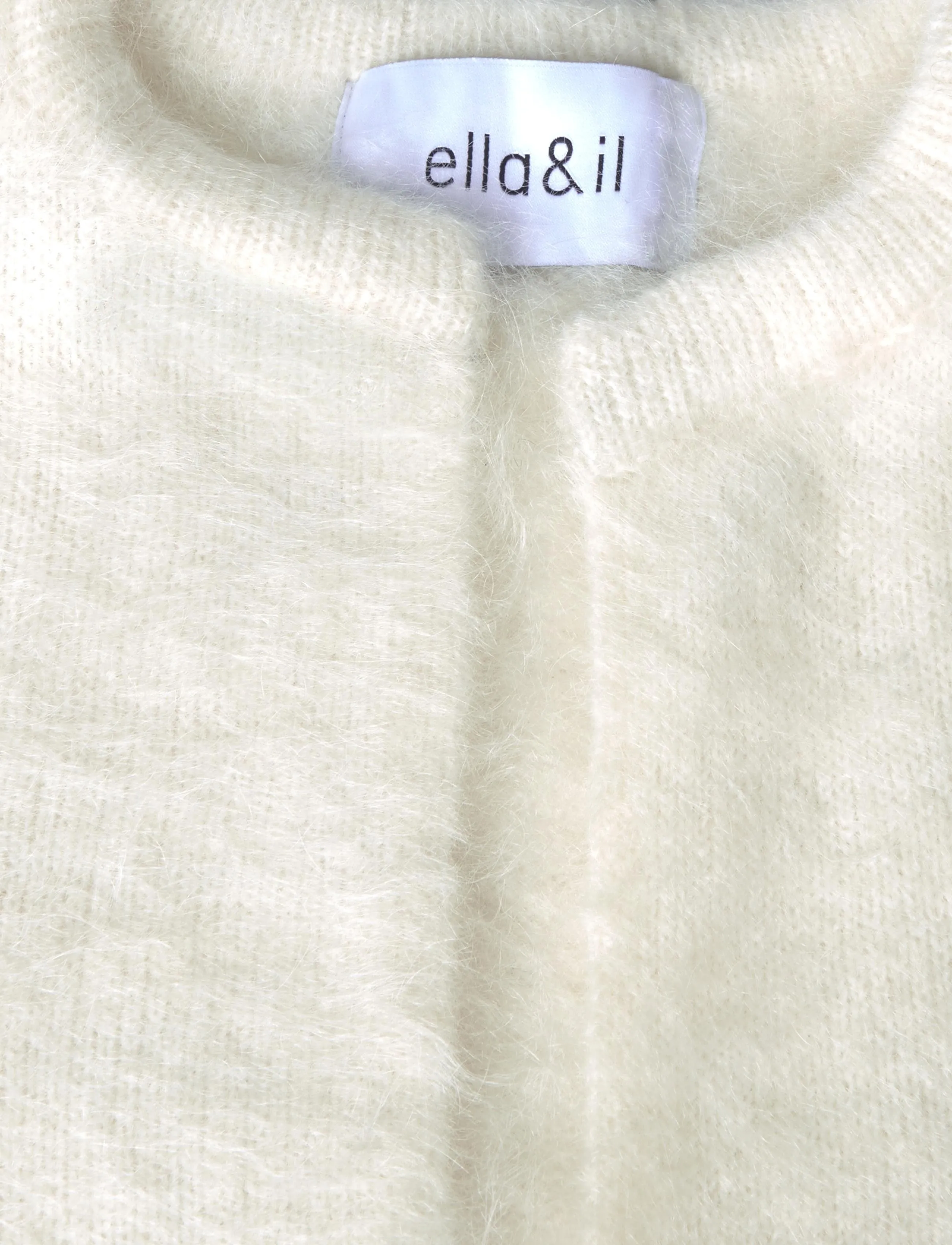 ella&il - Fredrikke Chunky Cardigan - koftor - bright white - 2