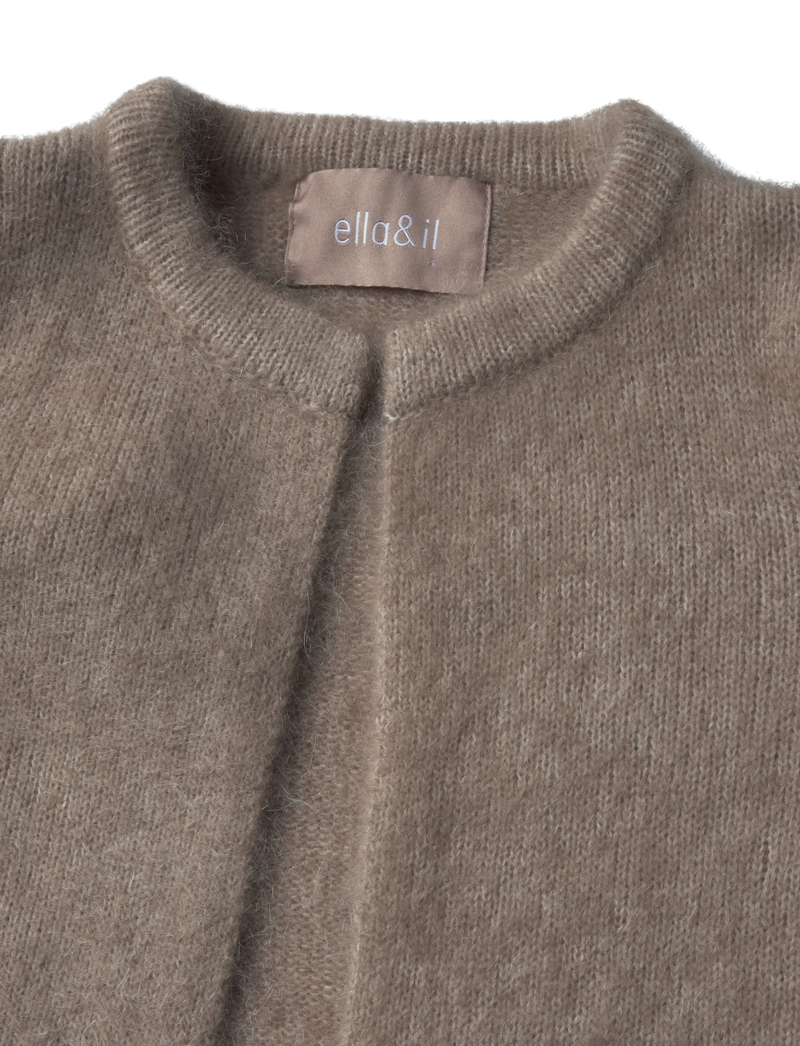 ella&il - Fredrikke Chunky Cardigan - cardigans - hazel beige - 2