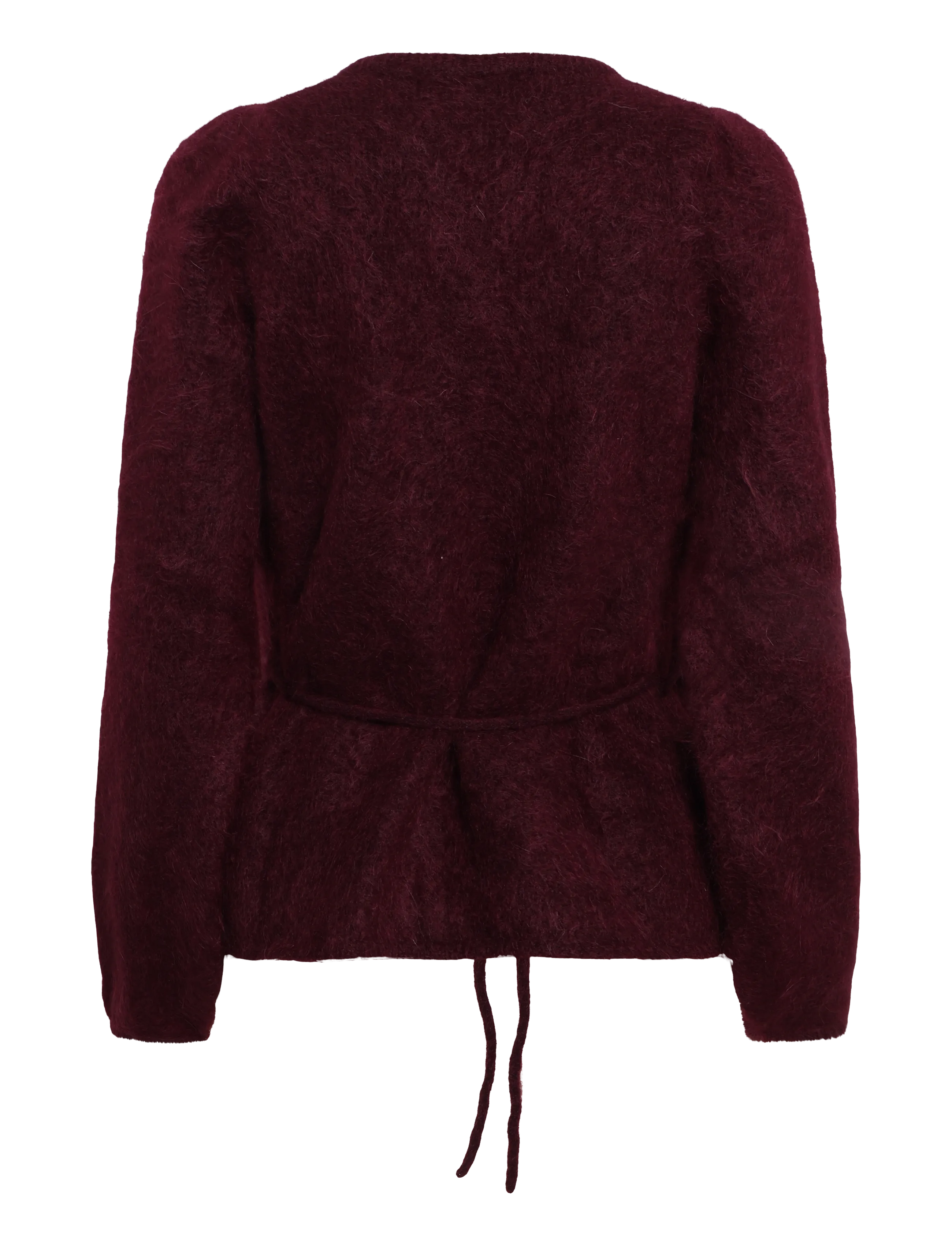ella&il - Fredrikke Chunky Cardigan - strickjacken - oxblood - 1