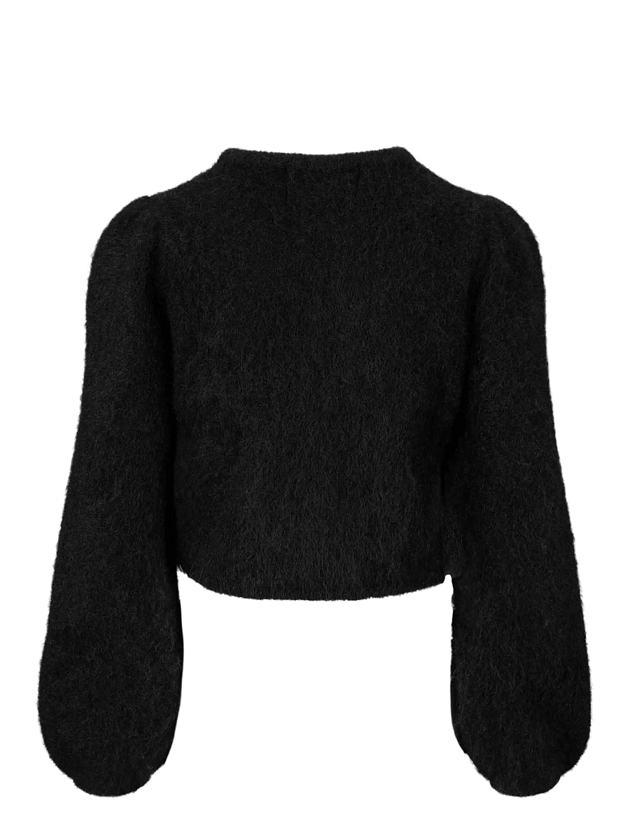 ella&il - Amelia Chunky Cardigan - strickjacken - black - 1