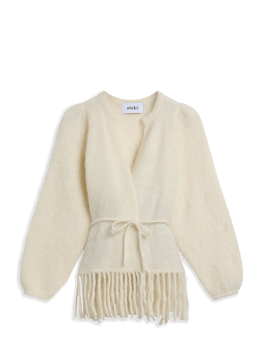 ella&il - Fidele Chunky Cardigan - kardiganid - bright white - 1