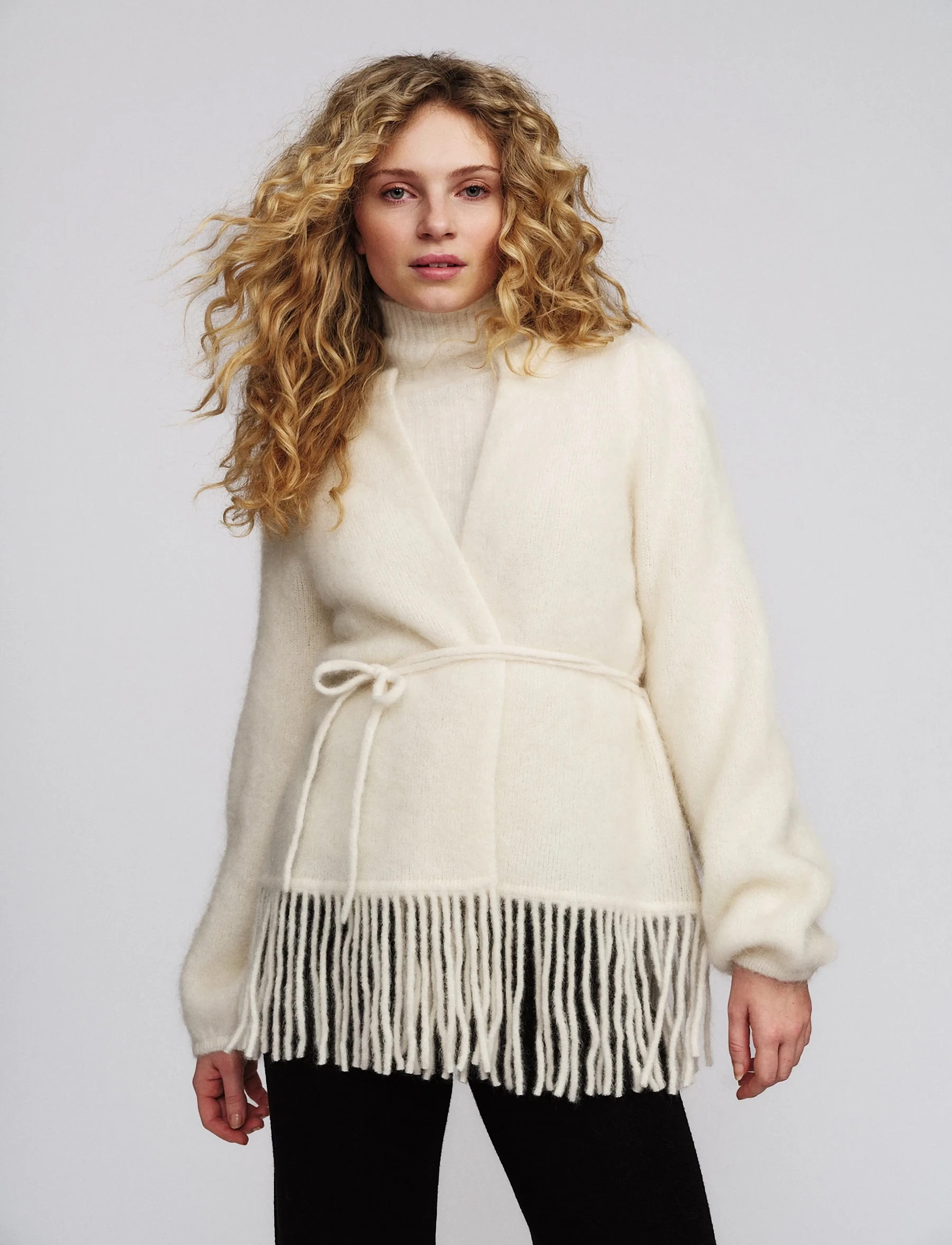 ella&il - Fidele Chunky Cardigan - kardiganid - bright white - 0