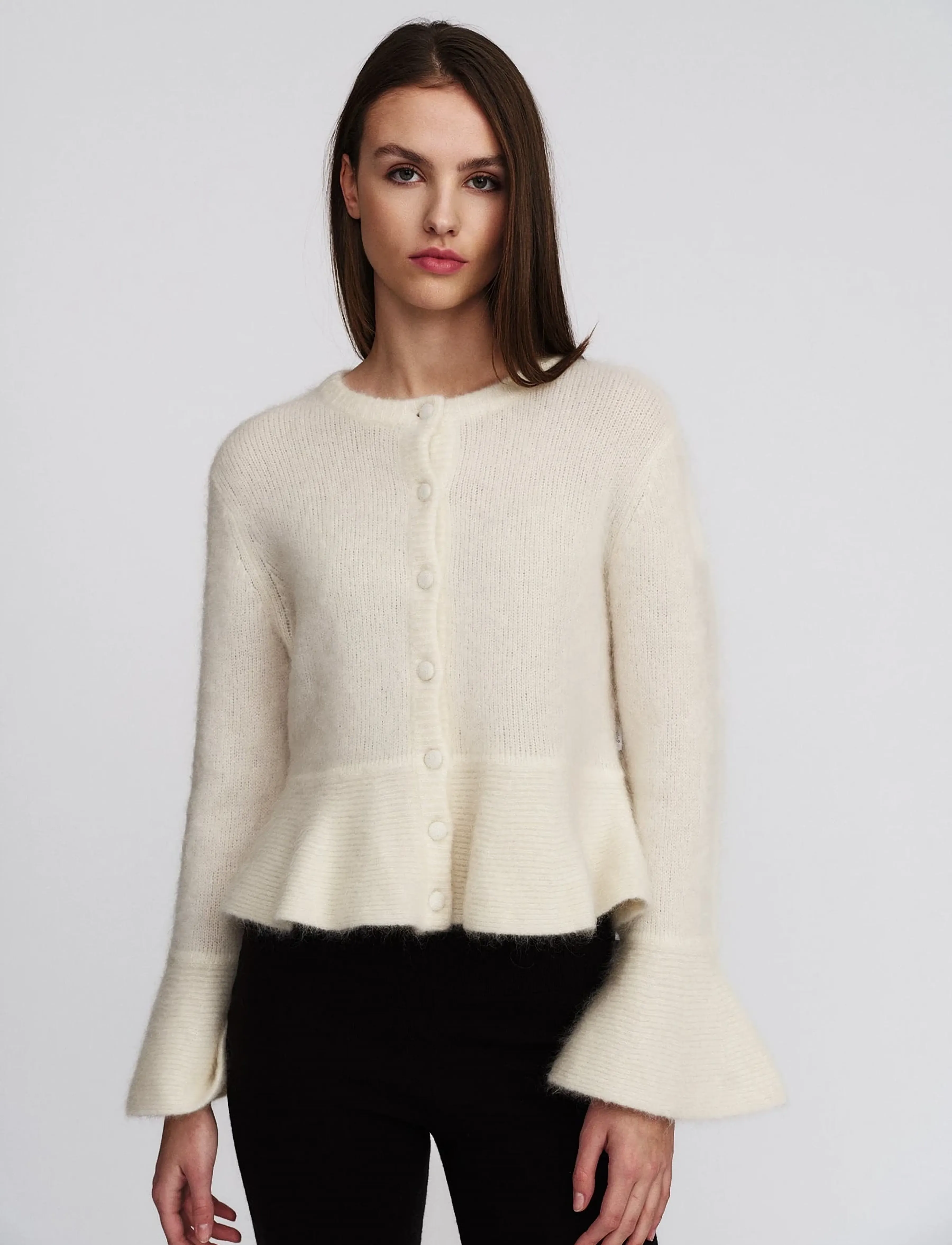 ella&il - Maren Chunky Cardigan - kardiganid - bright white - 0