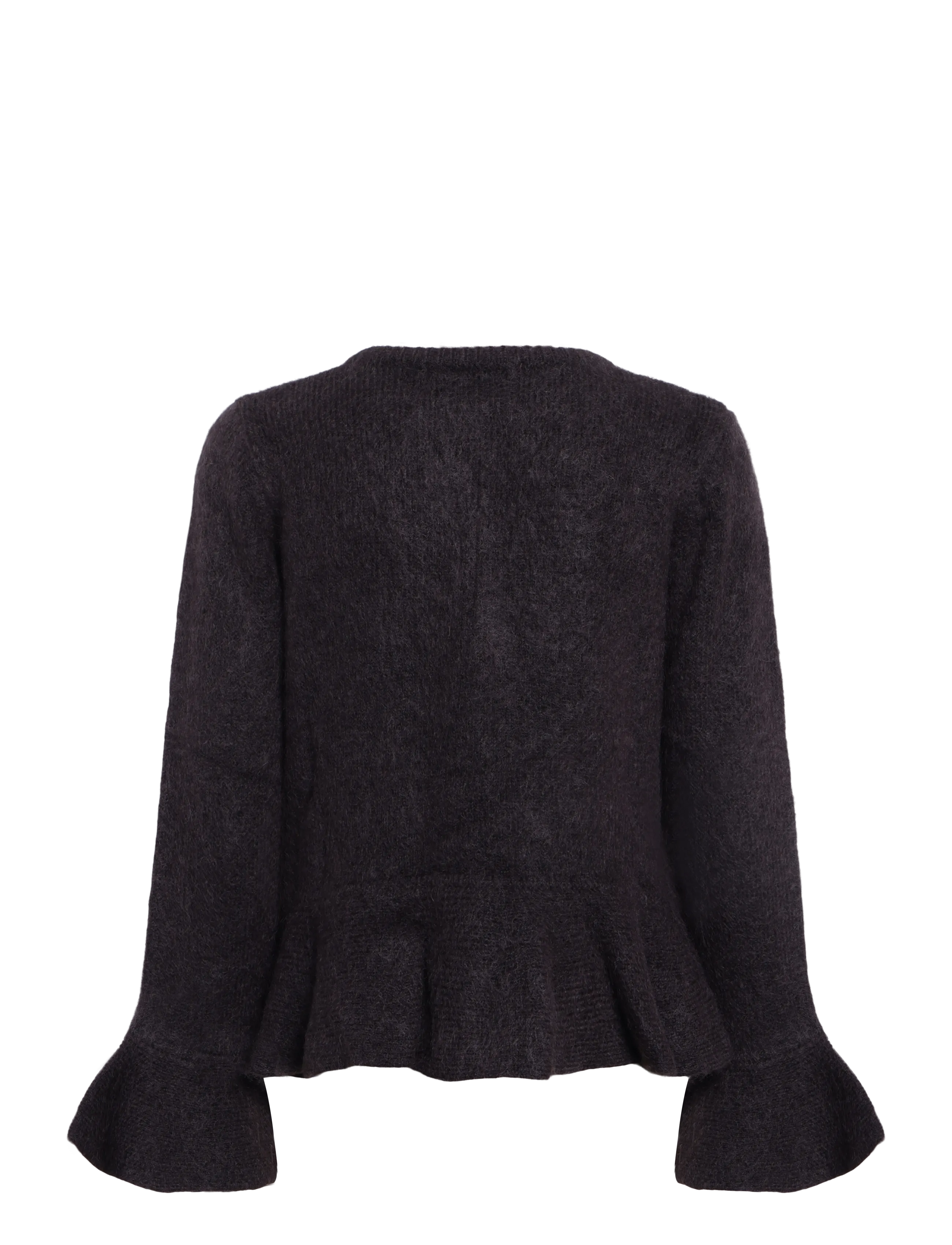 ella&il - Maren Chunky Cardigan - strickjacken - dark brown - 1
