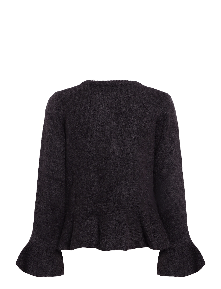 ella&il - Maren Chunky Cardigan - strickjacken - dark brown - 1