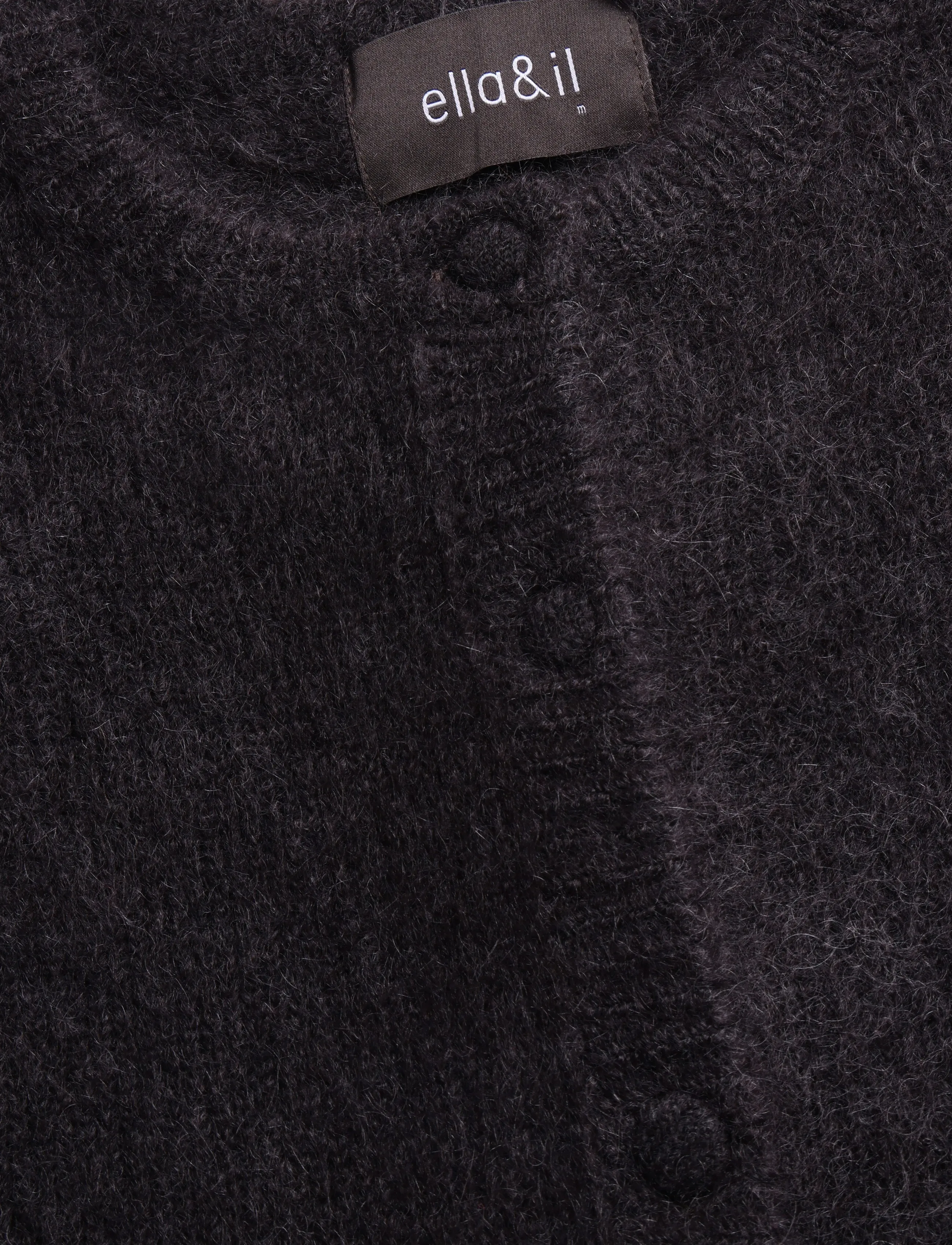 ella&il - Maren Chunky Cardigan - strickjacken - dark brown - 2