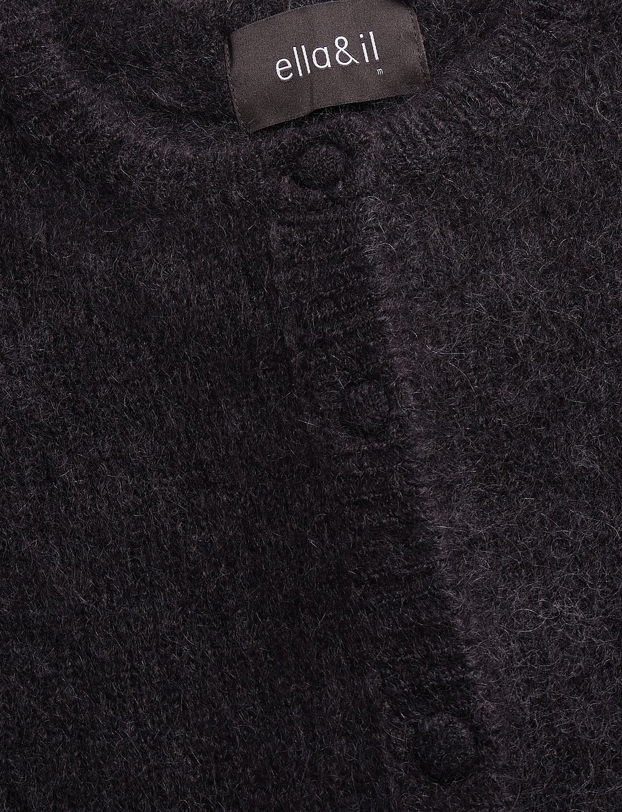 ella&il - Maren Chunky Cardigan - strickjacken - dark brown - 2