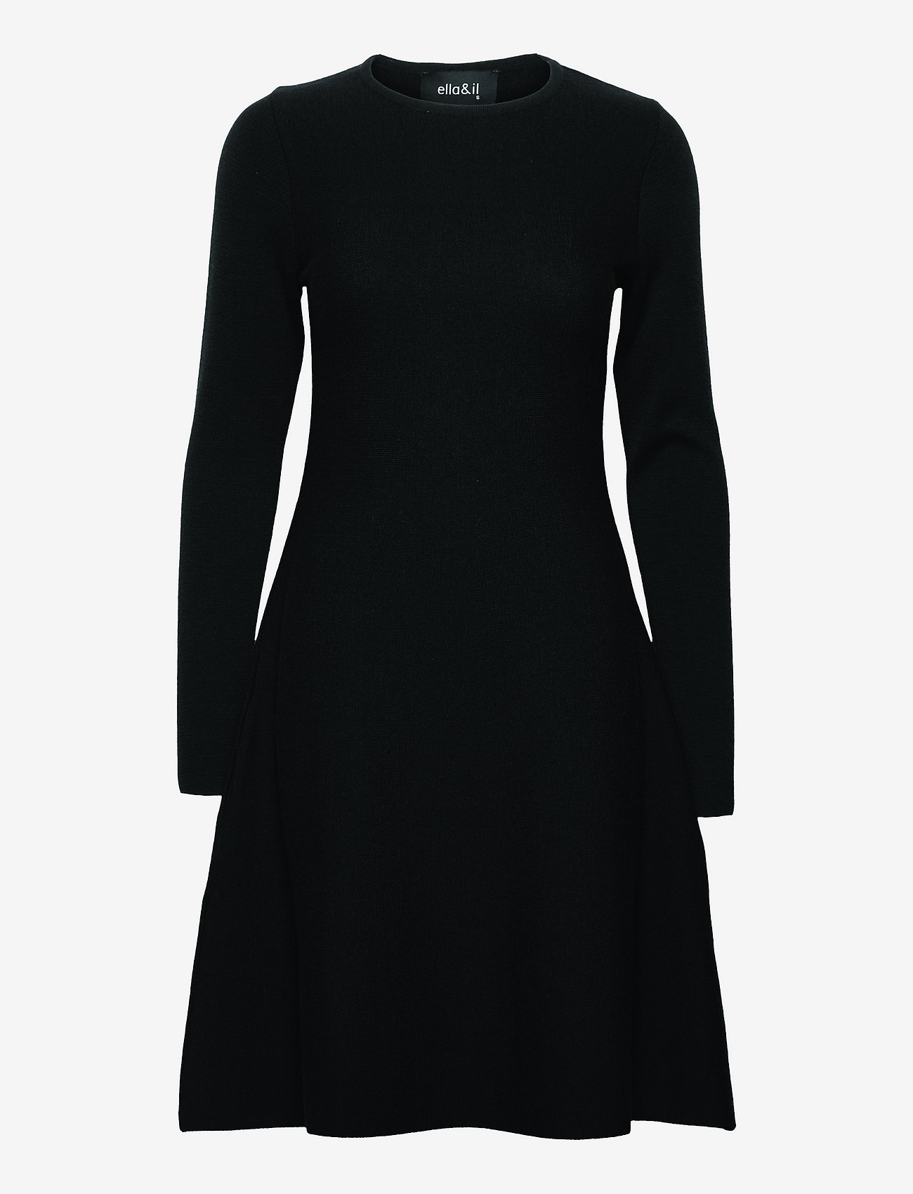 ella&il - Cecilie merino dress - black - 0