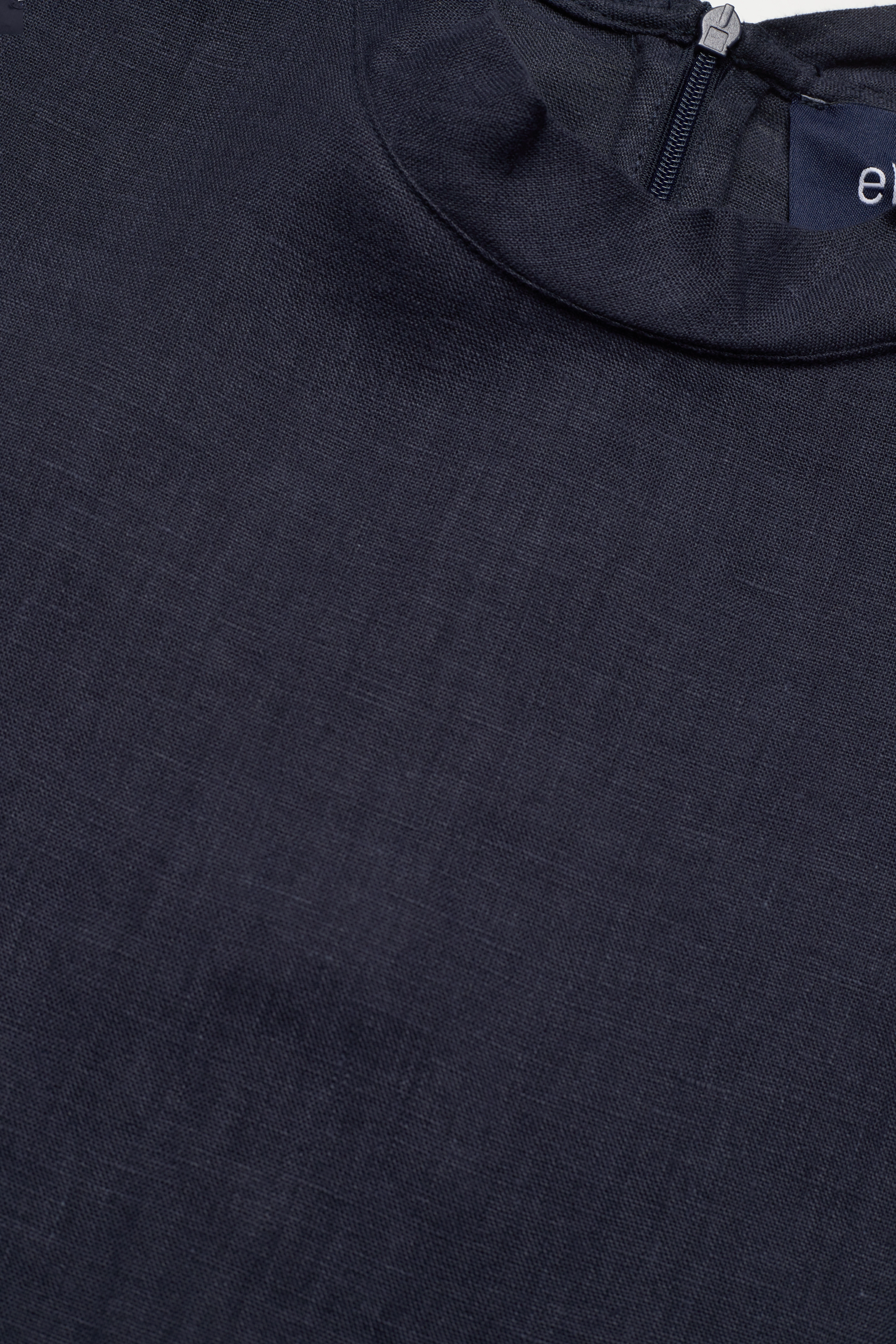 ella&il - Francesca linen dress - navy - 2