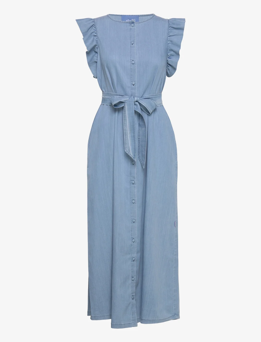 Long denim 2025 dresses online