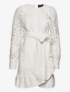 Sally lace dress - WHITE