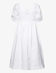 ella&il - Edda linen dress - festklær til outlet-priser - white - 1