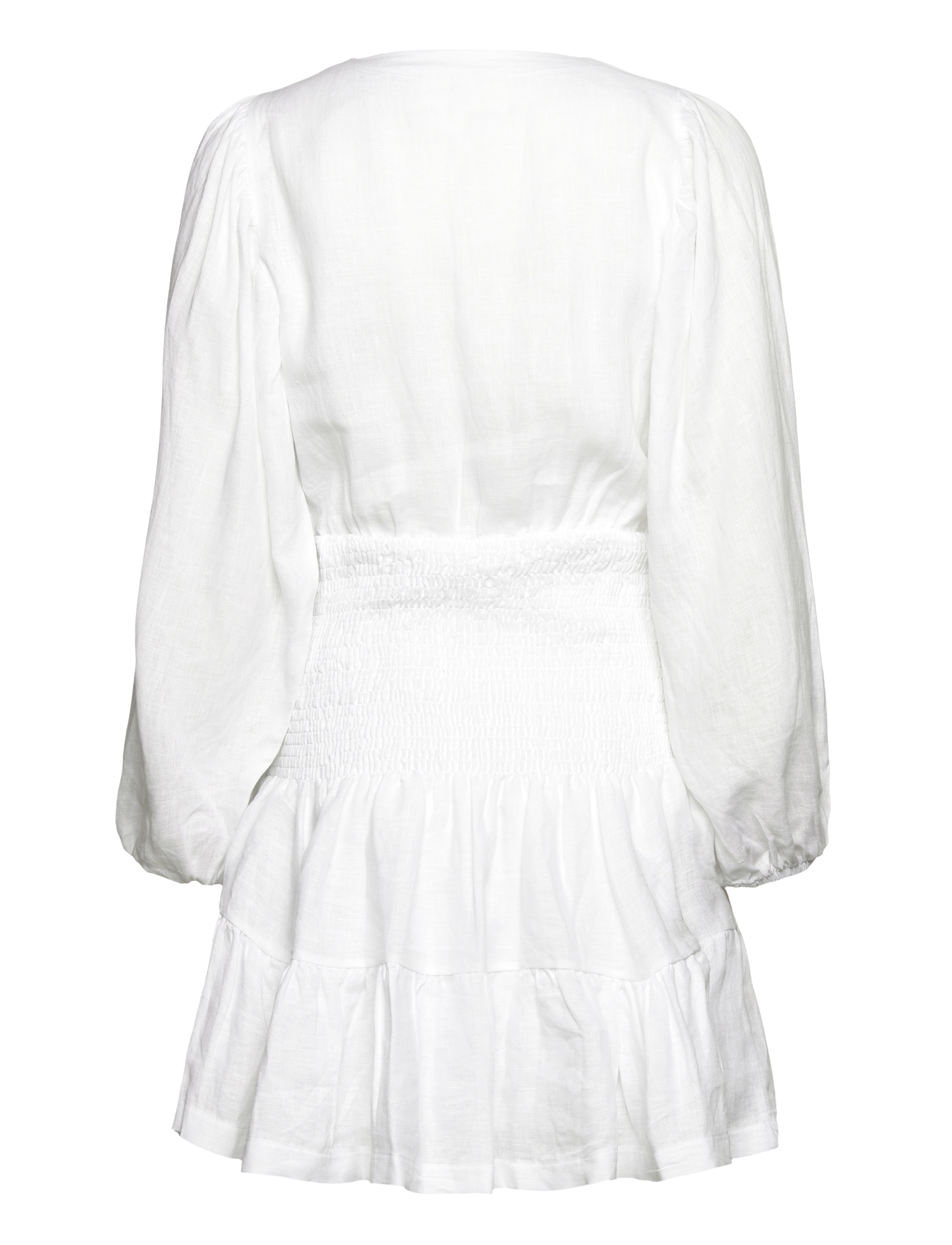 ella&il - Martine linen dress - sommerkjoler - white - 1