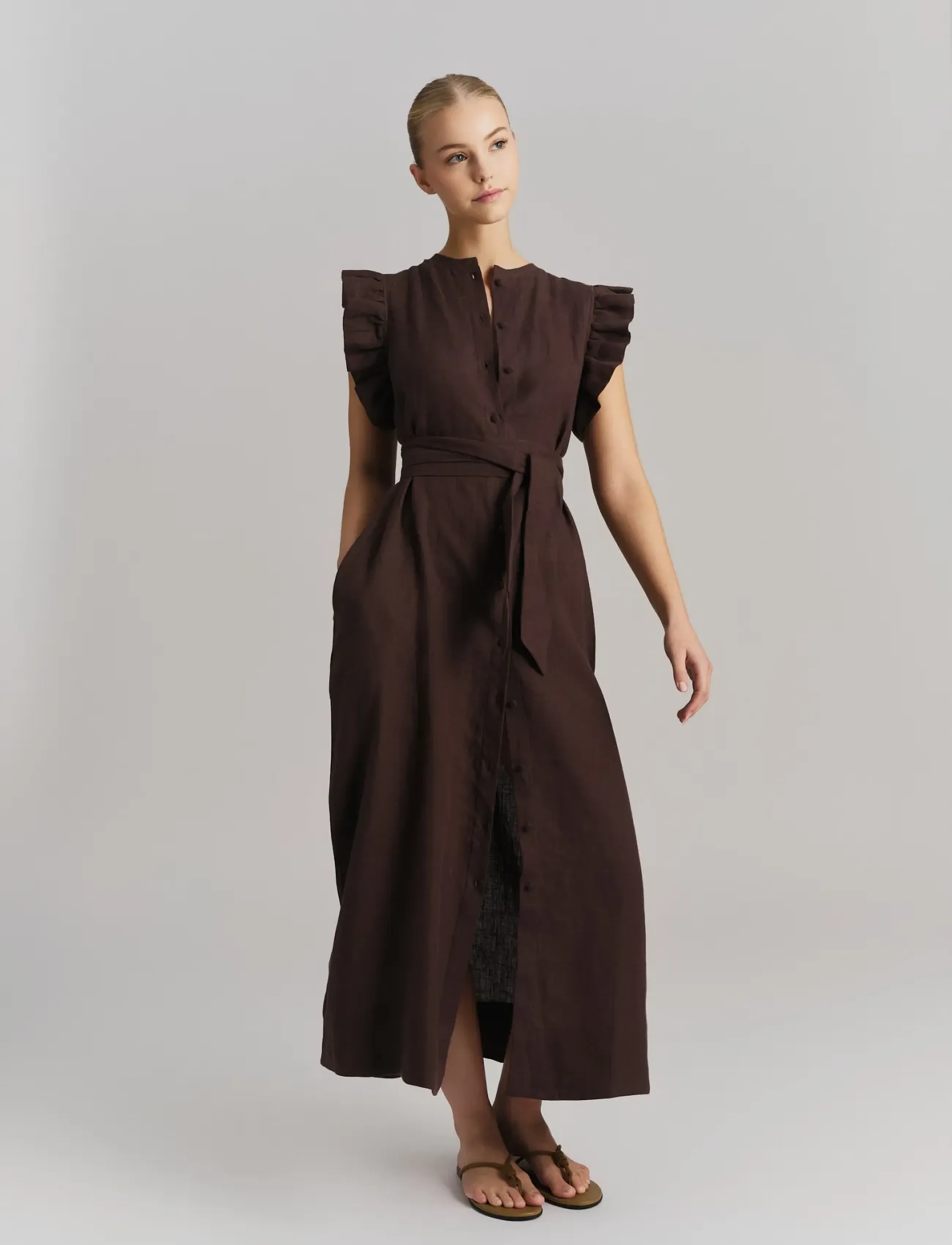Pam Linen Dress 2