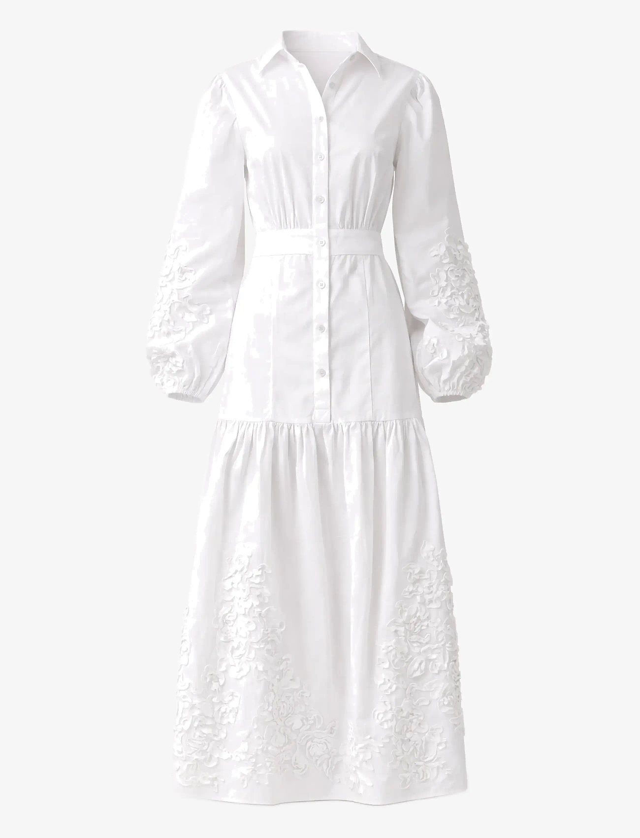 ella&il - Penelope Embroidery Dress - sommerkjoler - white - 1