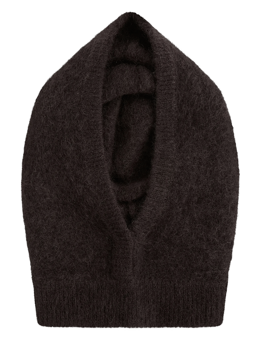 ella&il - Kajsa Chunky Balaclava - sturmhauben - dark brown - 1