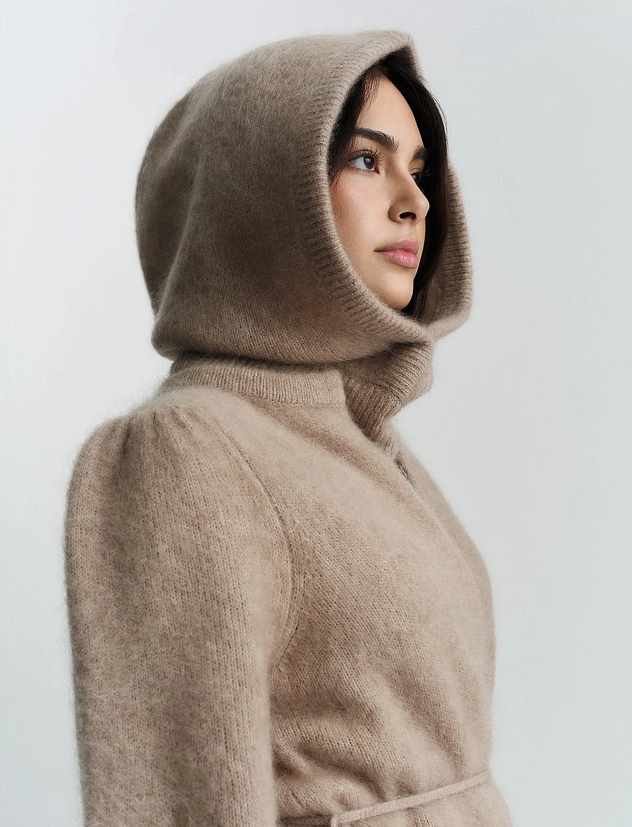 ella&il - Kajsa Chunky Balaclava - balaclava - hazel beige - 0
