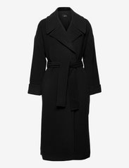 ella&il - Adele coat - pitkät talvitakit - black - 0