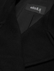 ella&il - Adele coat - pitkät talvitakit - black - 2