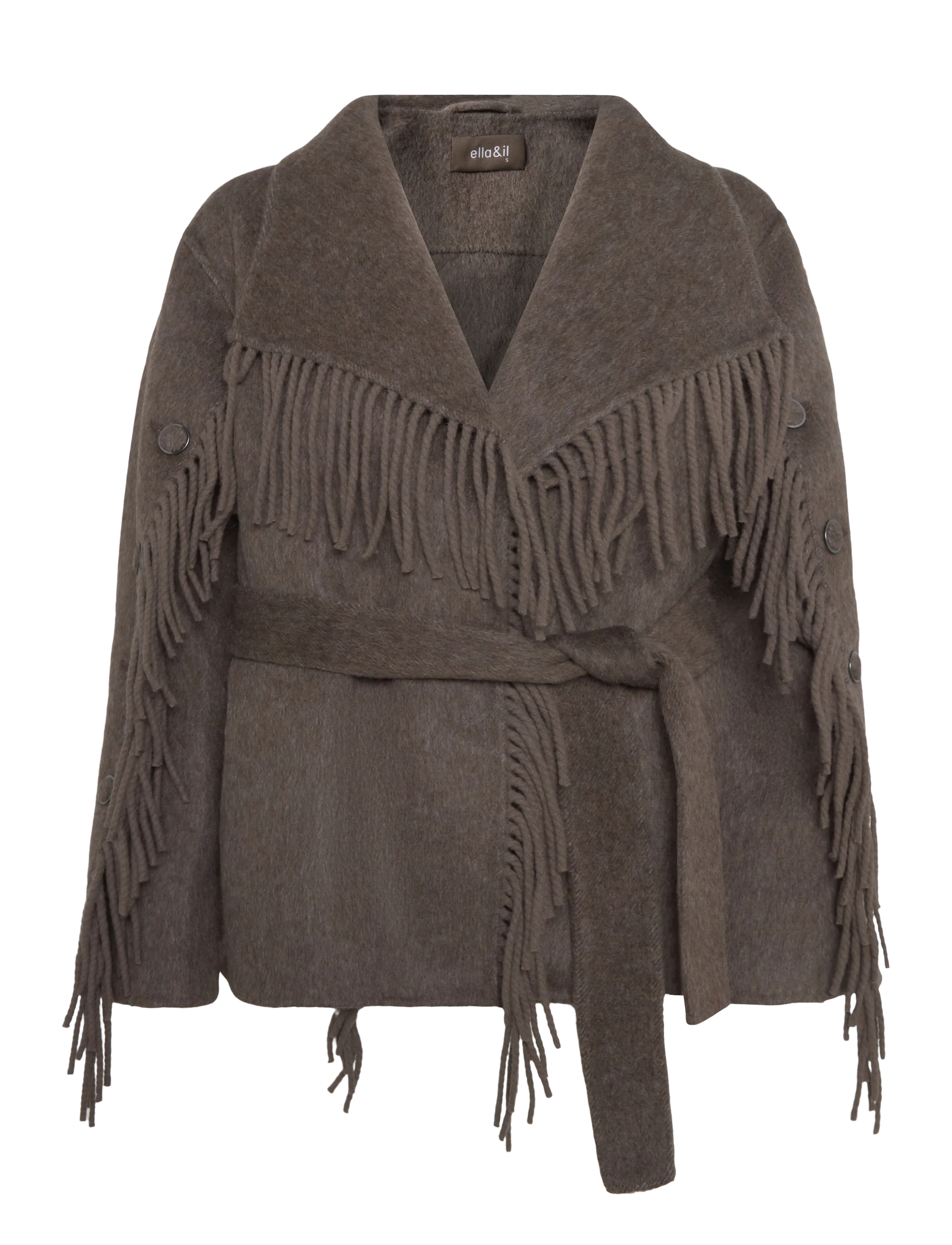 ella&il Hedvig Jacket - ella&il - DARK BROWN / brown