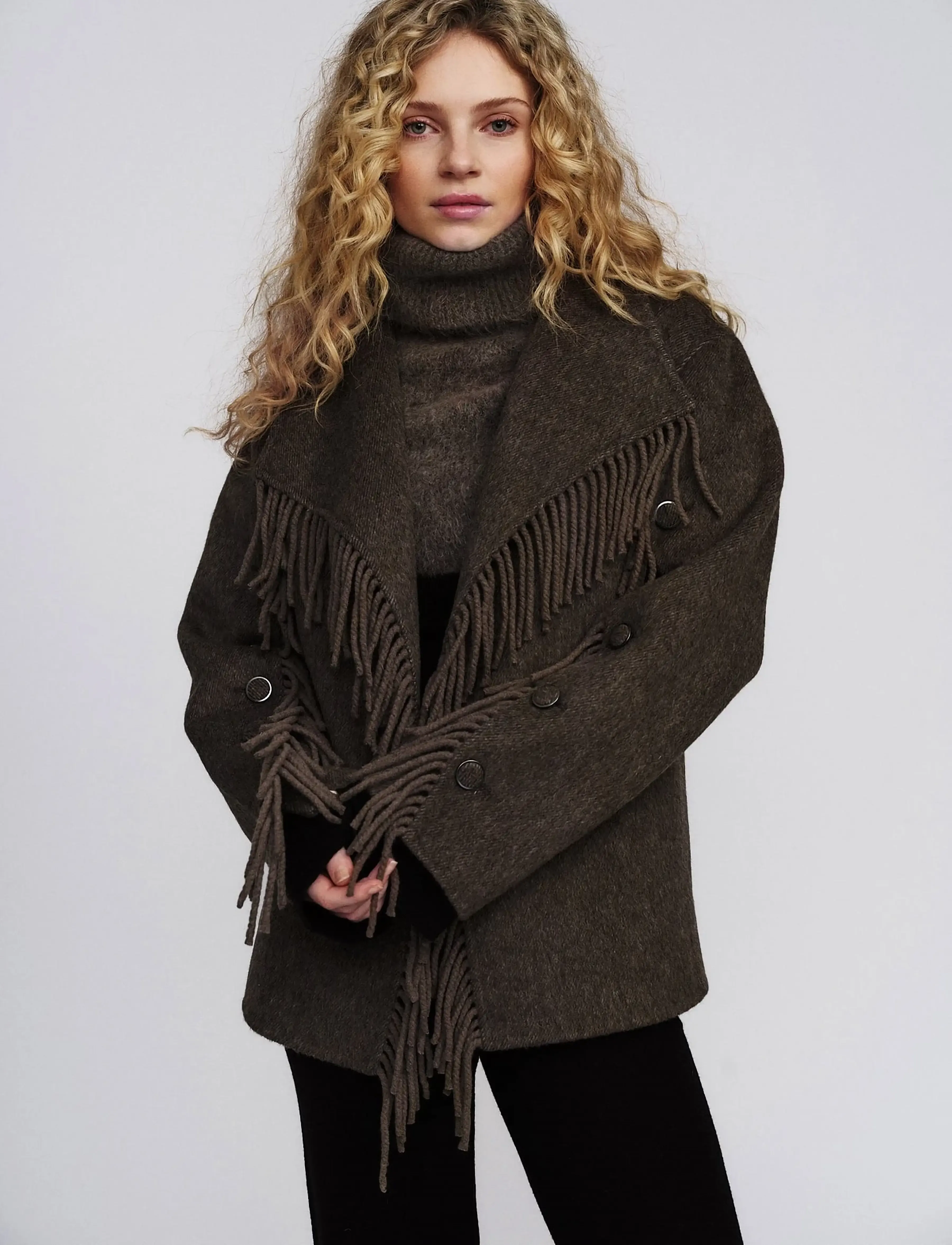 ella&il Hedvig Jacket - Jackets & Coats - DARK BROWN / brown