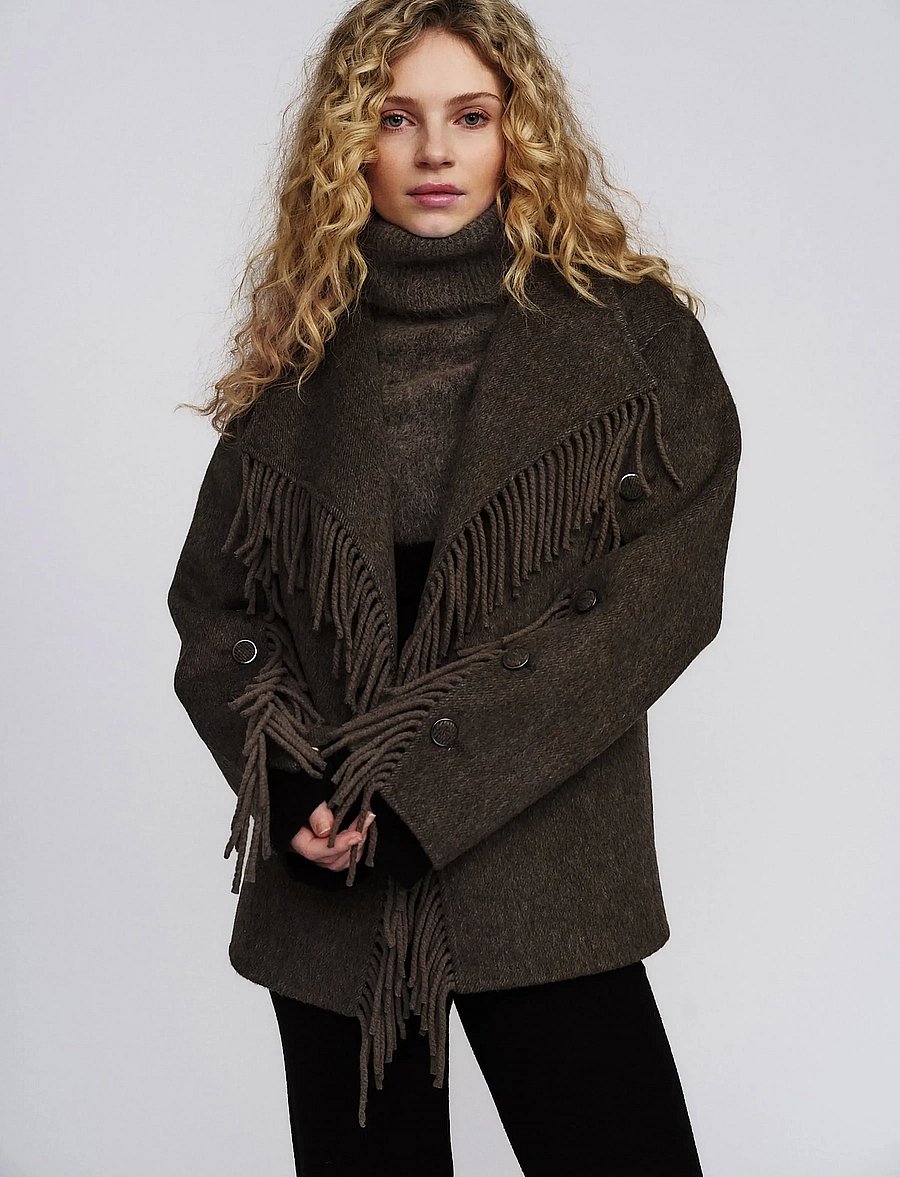 ella&il - Hedvig Jacket - dark brown - 0