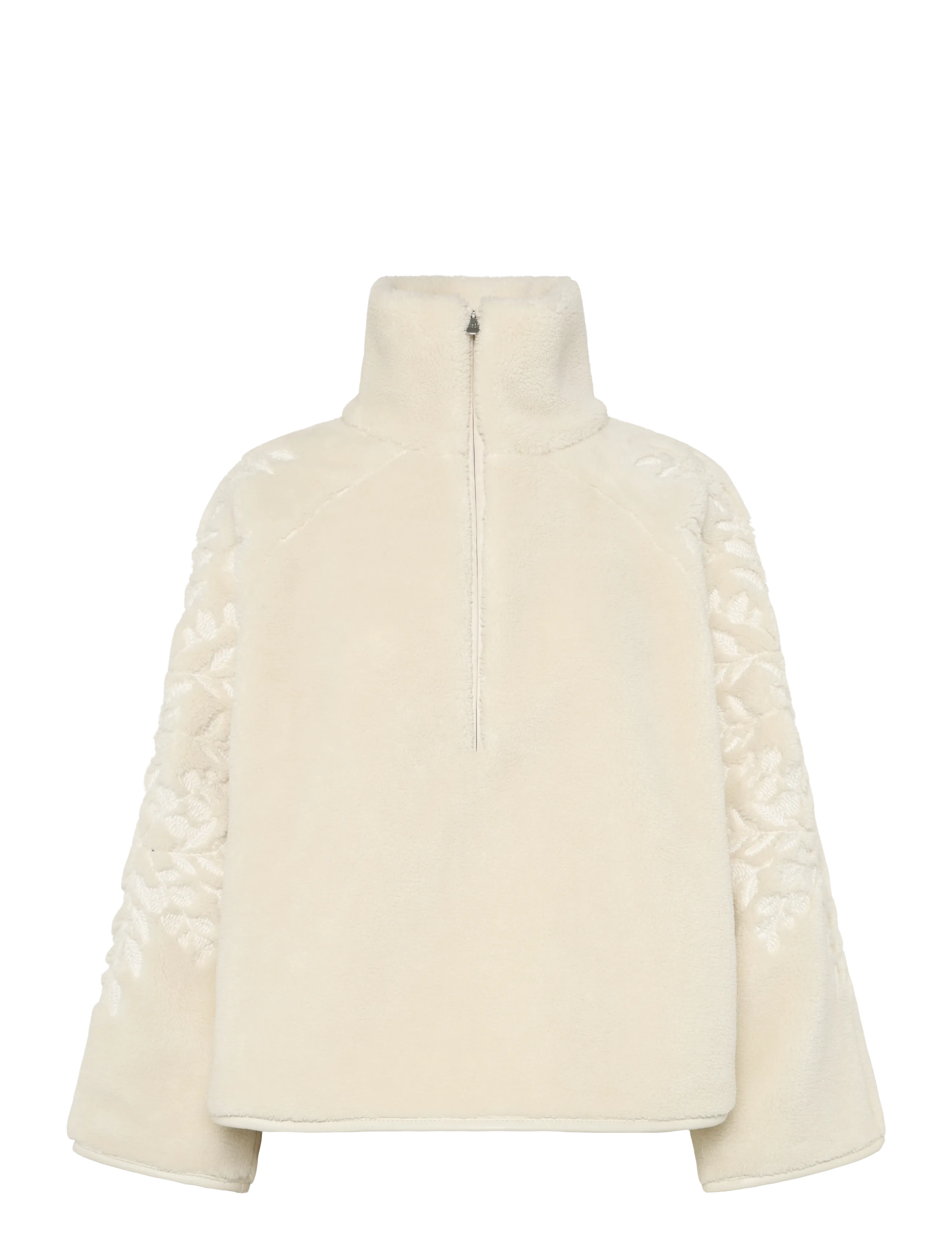 ELLA&IL Enya Fleece Half Zip Cream - M - Damen