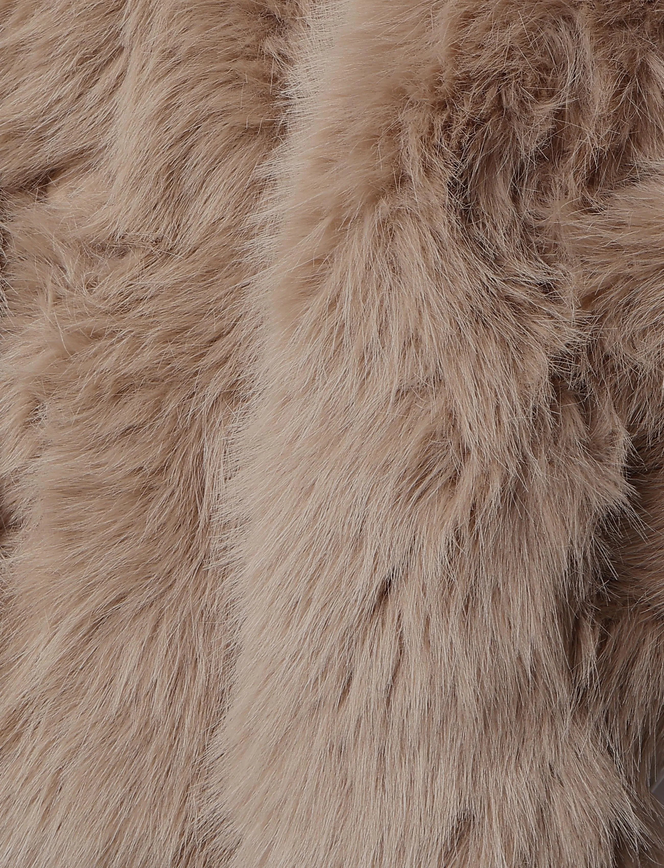 ella&il - Tora Fake Fur Jacket - herbstersparnisse - beige - 3