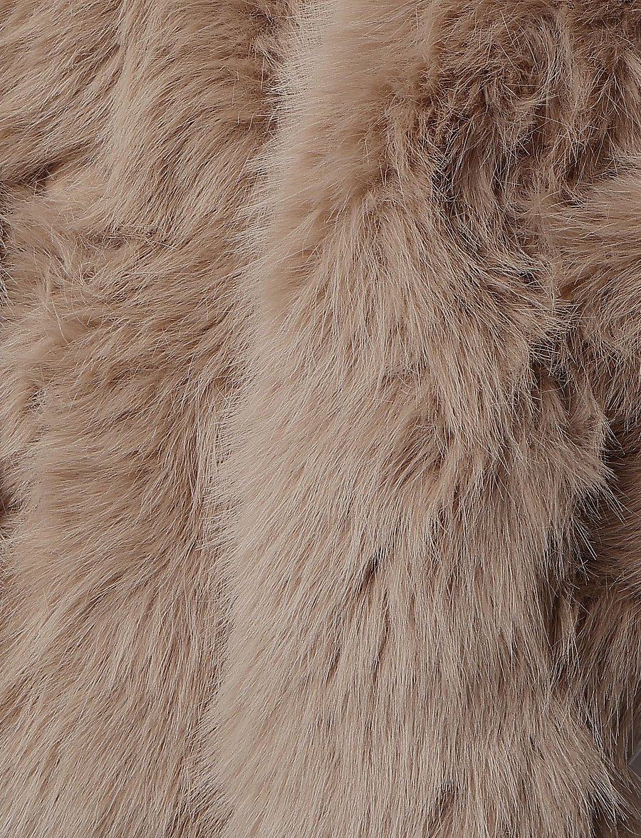 ella&il - Tora Fake Fur Jacket - kunstkarusnahk - beige - 3